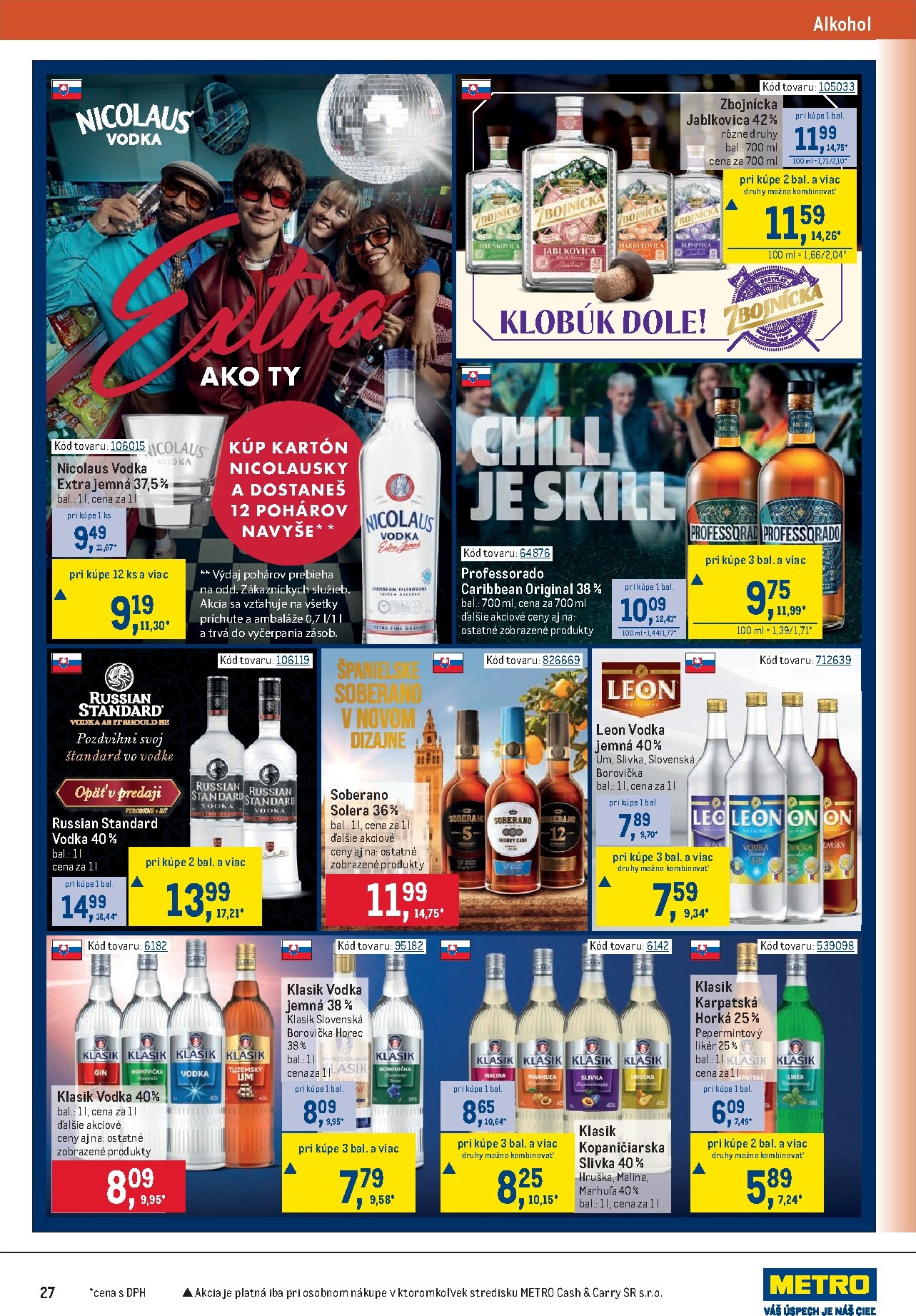 metro - Aktuálny leták Metro - Gastronómia od stredy, 22.04.2026 do utorka, 19.05.2026 - page: 27