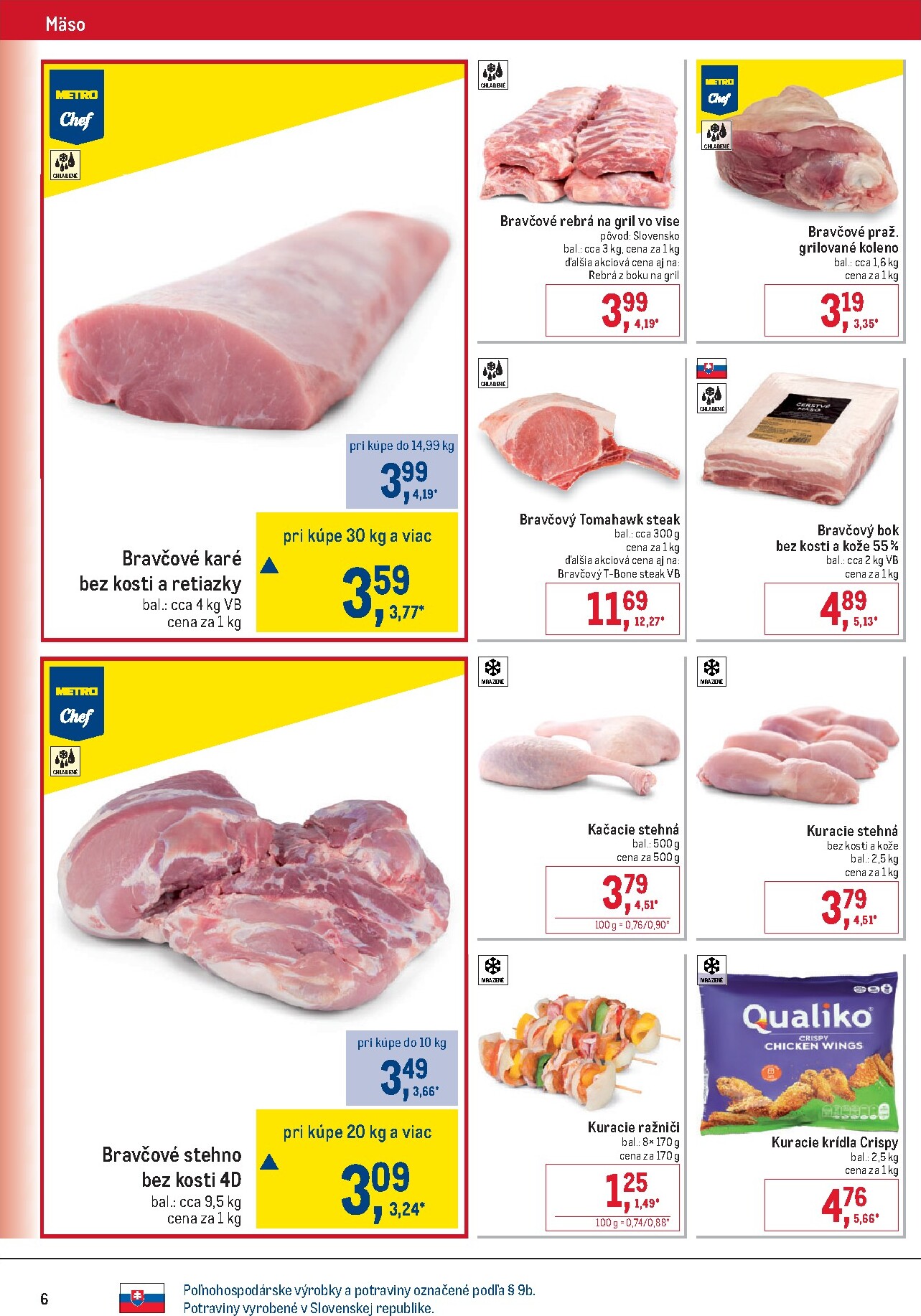 metro - Aktuálny leták Metro - Gastronómia od stredy, 22.04.2026 do utorka, 19.05.2026 - page: 6
