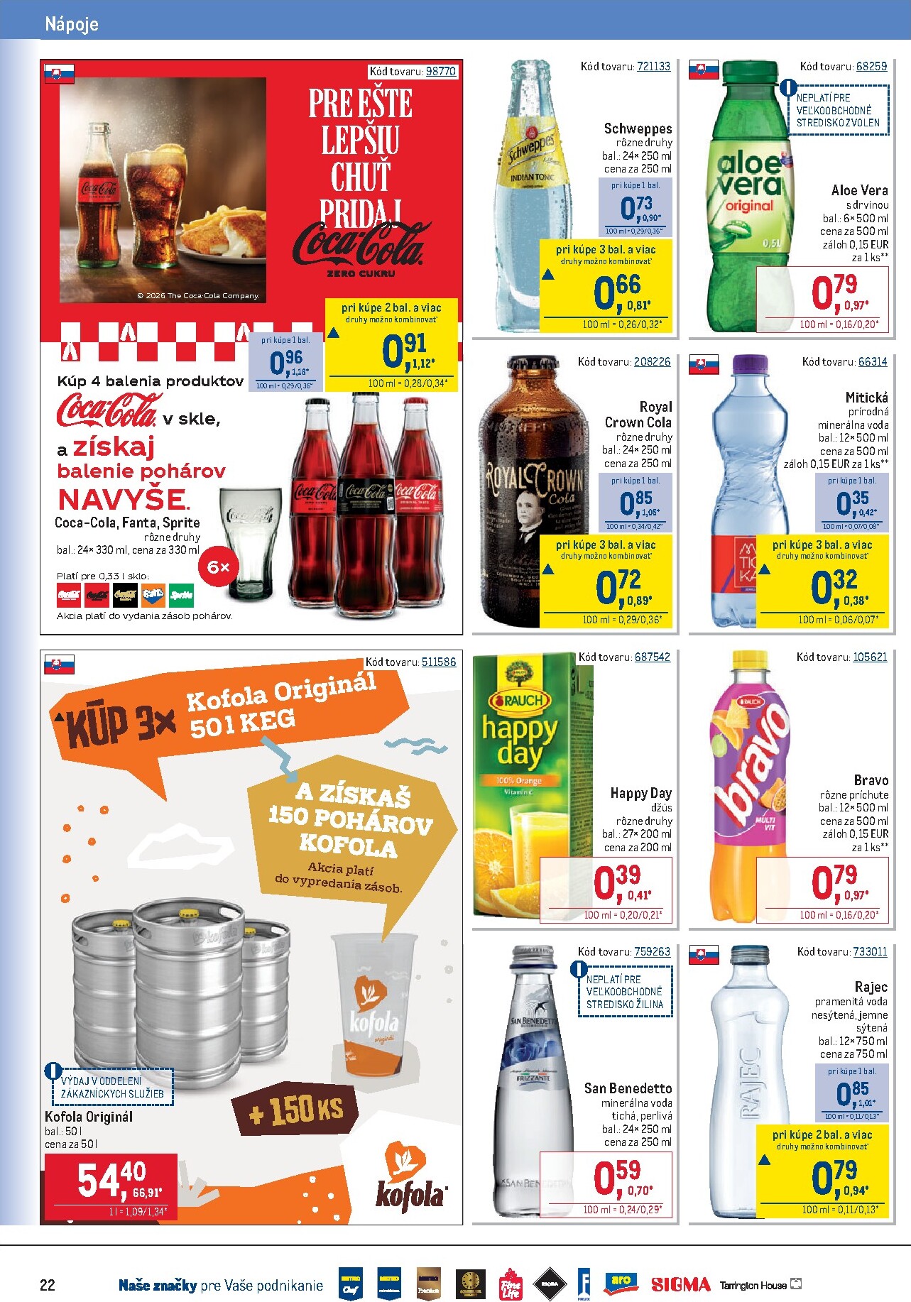 metro - Aktuálny leták Metro - Gastronómia od stredy, 22.04.2026 do utorka, 19.05.2026 - page: 22