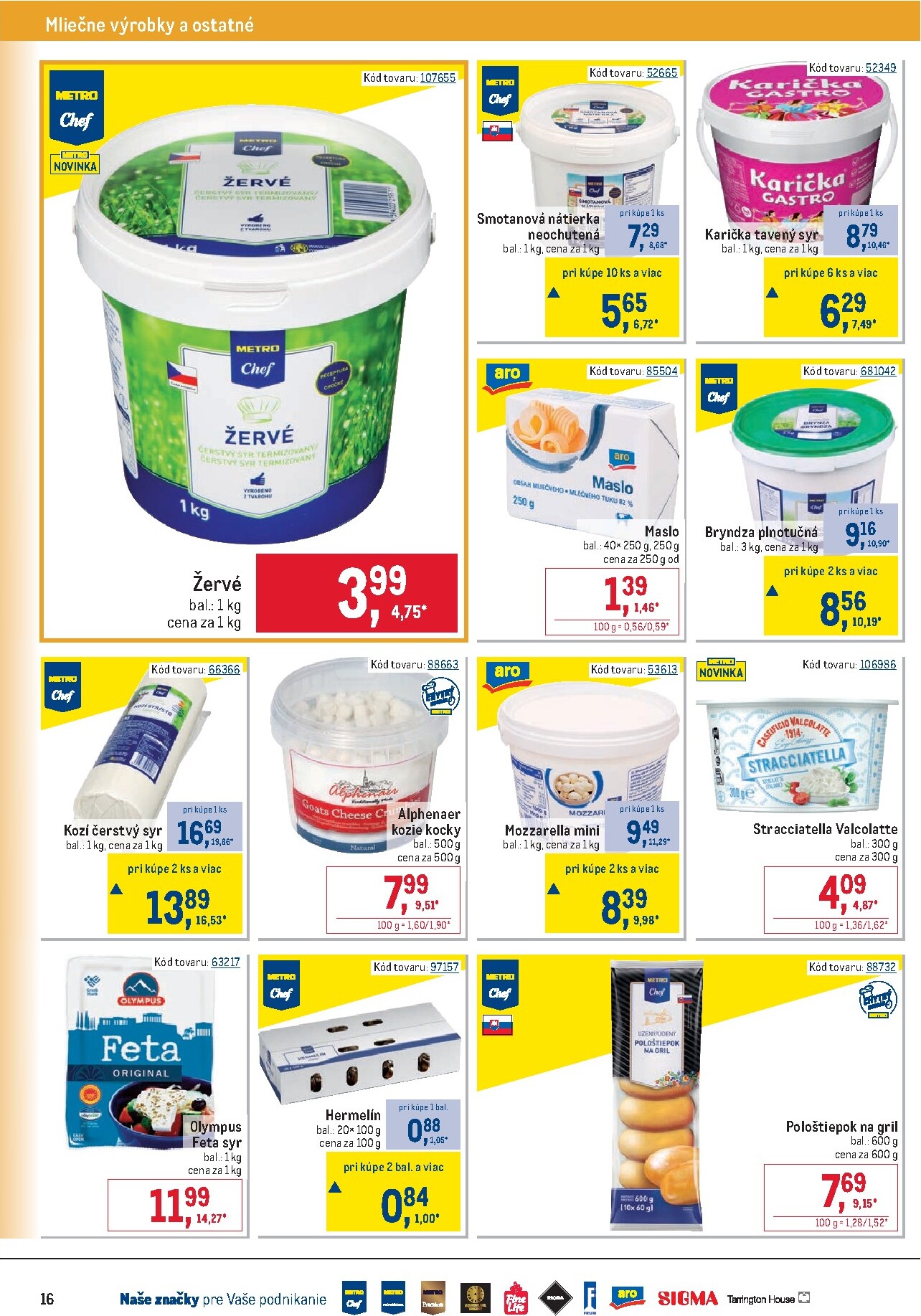 metro - Aktuálny leták Metro - Gastronómia od stredy, 22.04.2026 do utorka, 19.05.2026 - page: 16