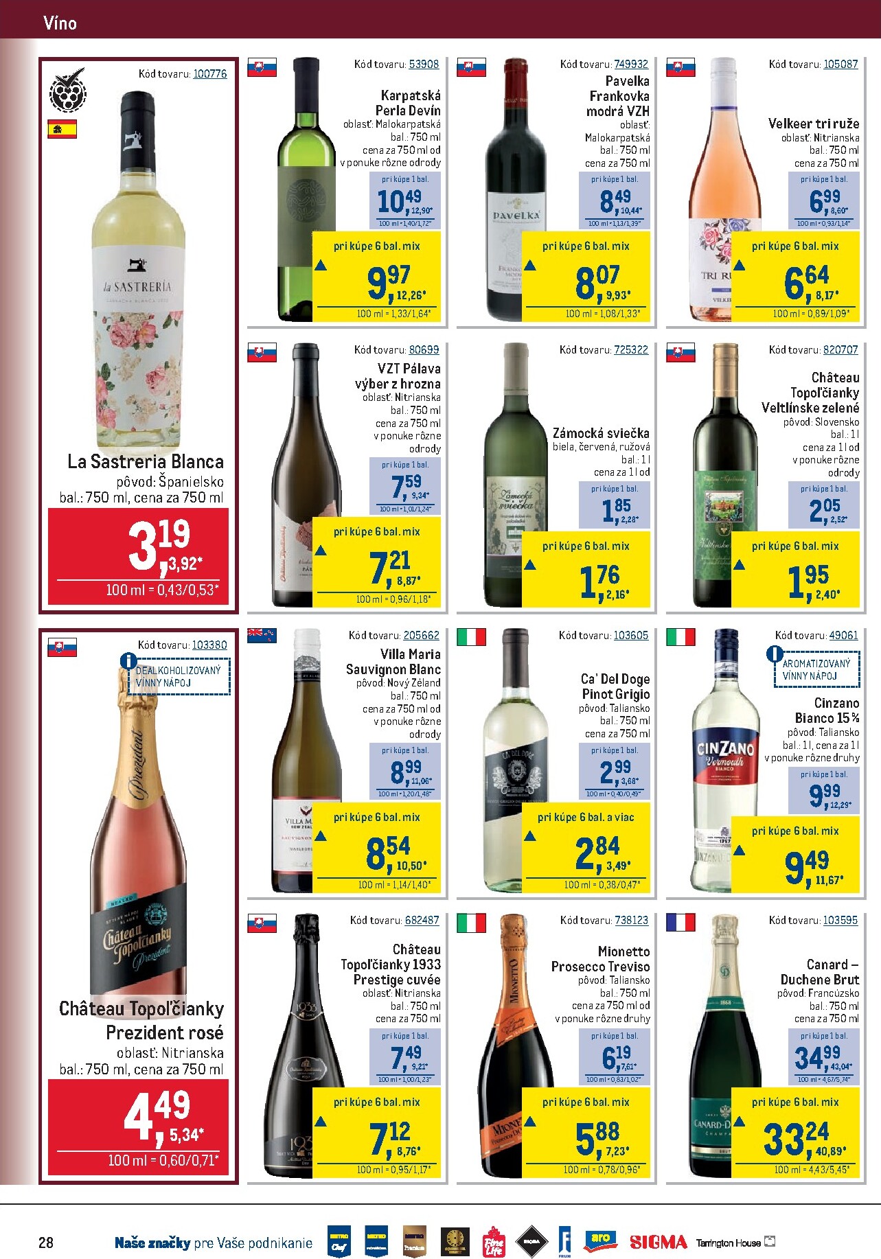 metro - Aktuálny leták Metro - Gastronómia od stredy, 22.04.2026 do utorka, 19.05.2026 - page: 28