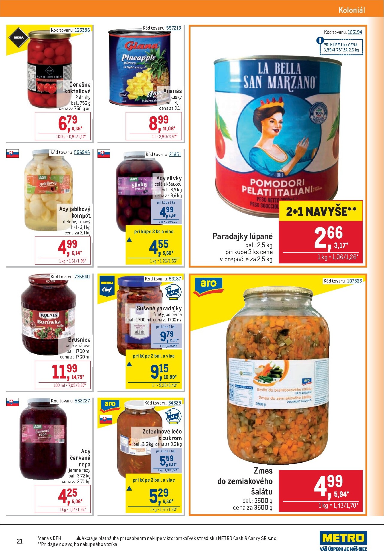 metro - Aktuálny leták Metro - Gastronómia od stredy, 22.04.2026 do utorka, 19.05.2026 - page: 21
