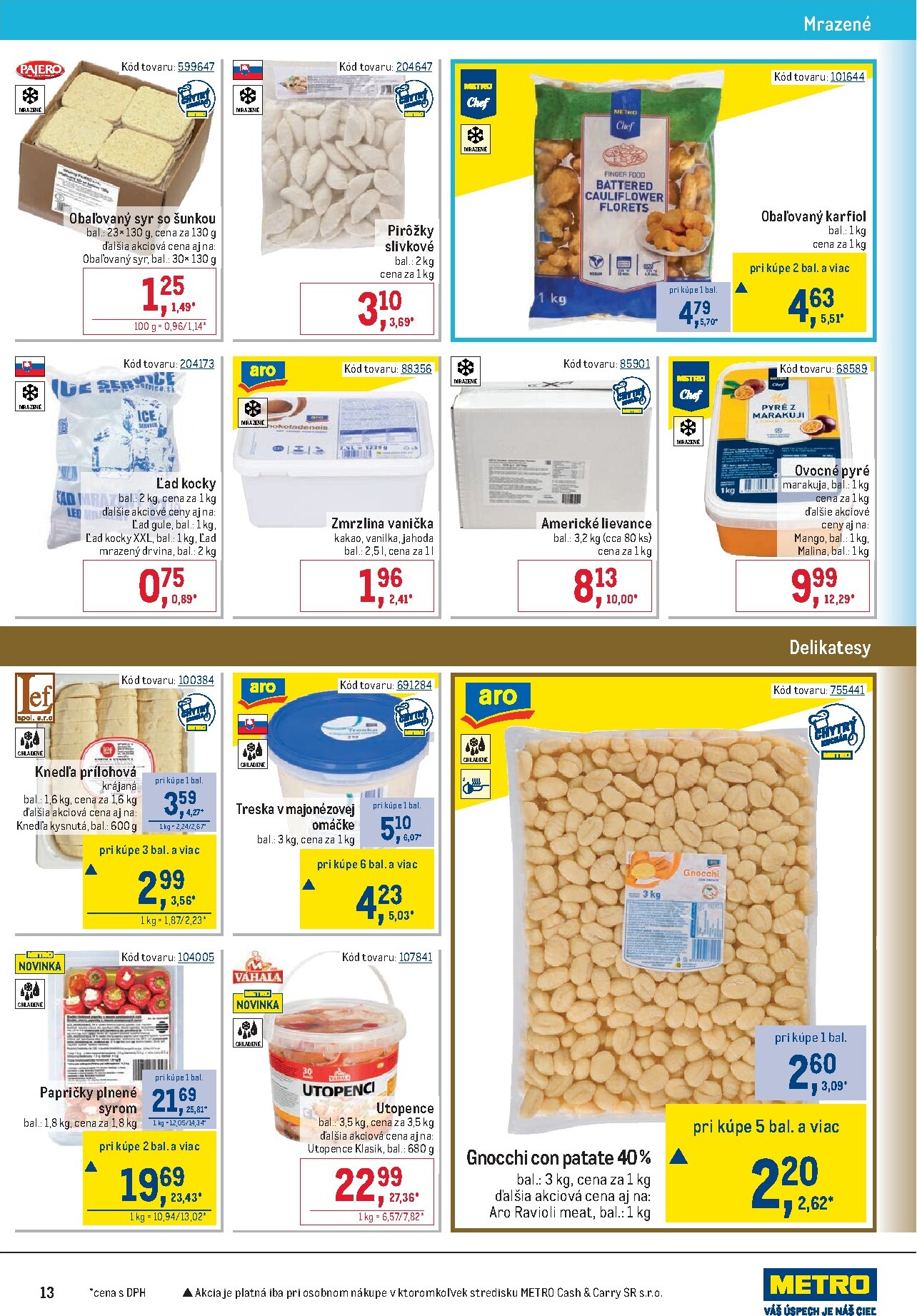 metro - Aktuálny leták Metro - Gastronómia od stredy, 22.04.2026 do utorka, 19.05.2026 - page: 13