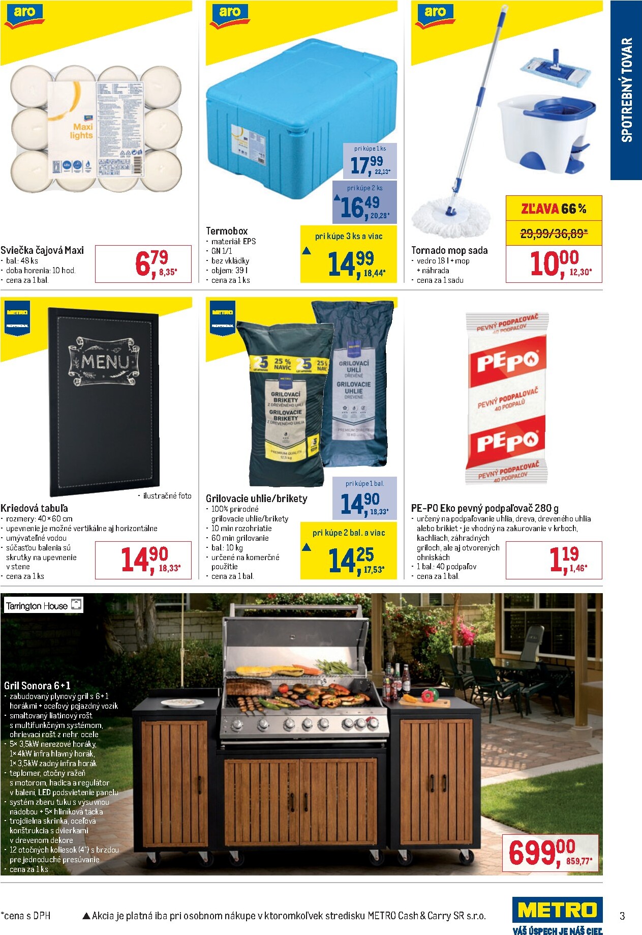 metro - Aktuálny leták Metro - Spotrebný tovar od stredy, 22.04.2026 do utorka, 05.05.2026 - page: 3