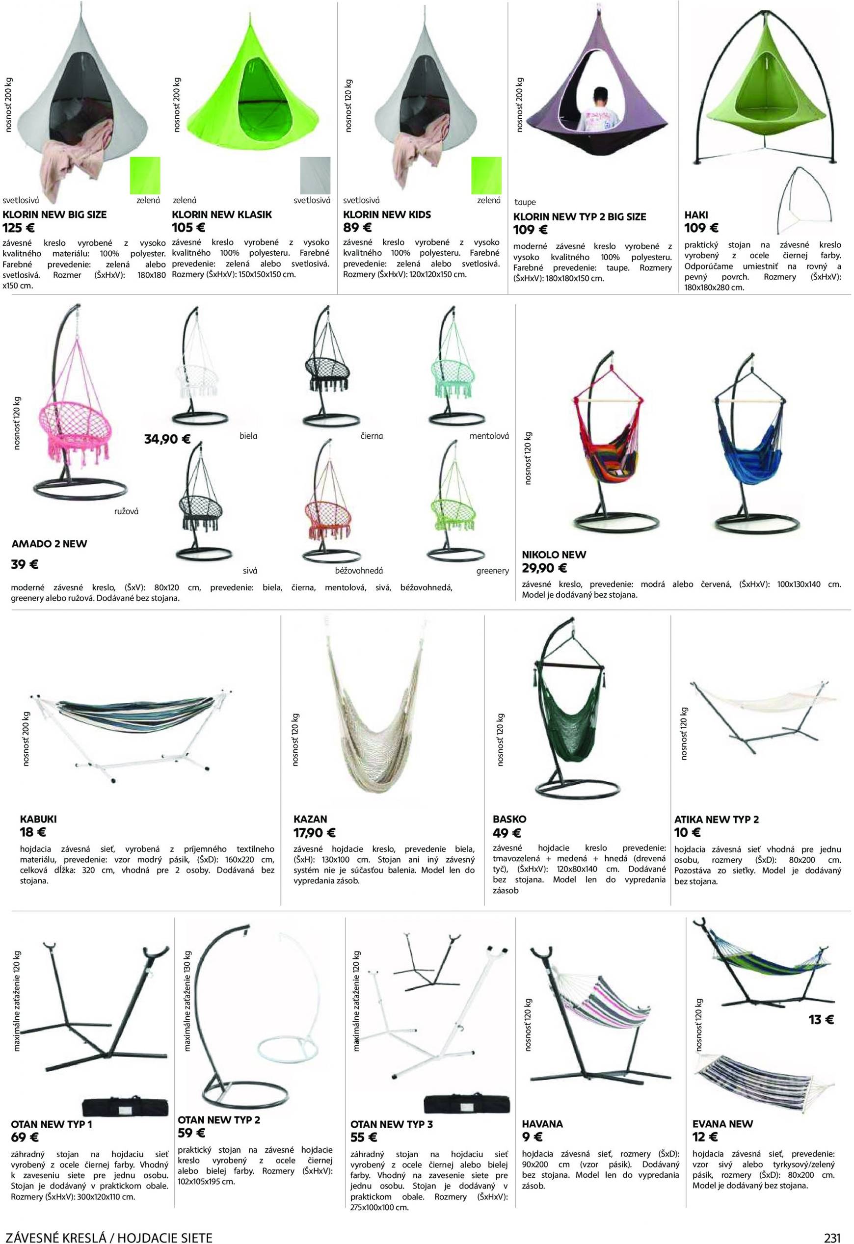 kondela - Kondela - Katalog nábytku a doplnkov leták platný od 01.04. - 31.12. - page: 231