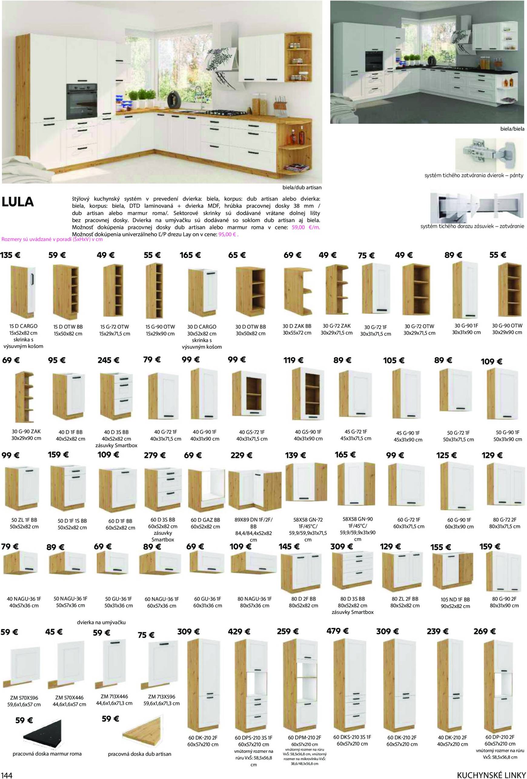 kondela - Kondela - Katalog nábytku a doplnkov leták platný od 01.04. - 31.12. - page: 144