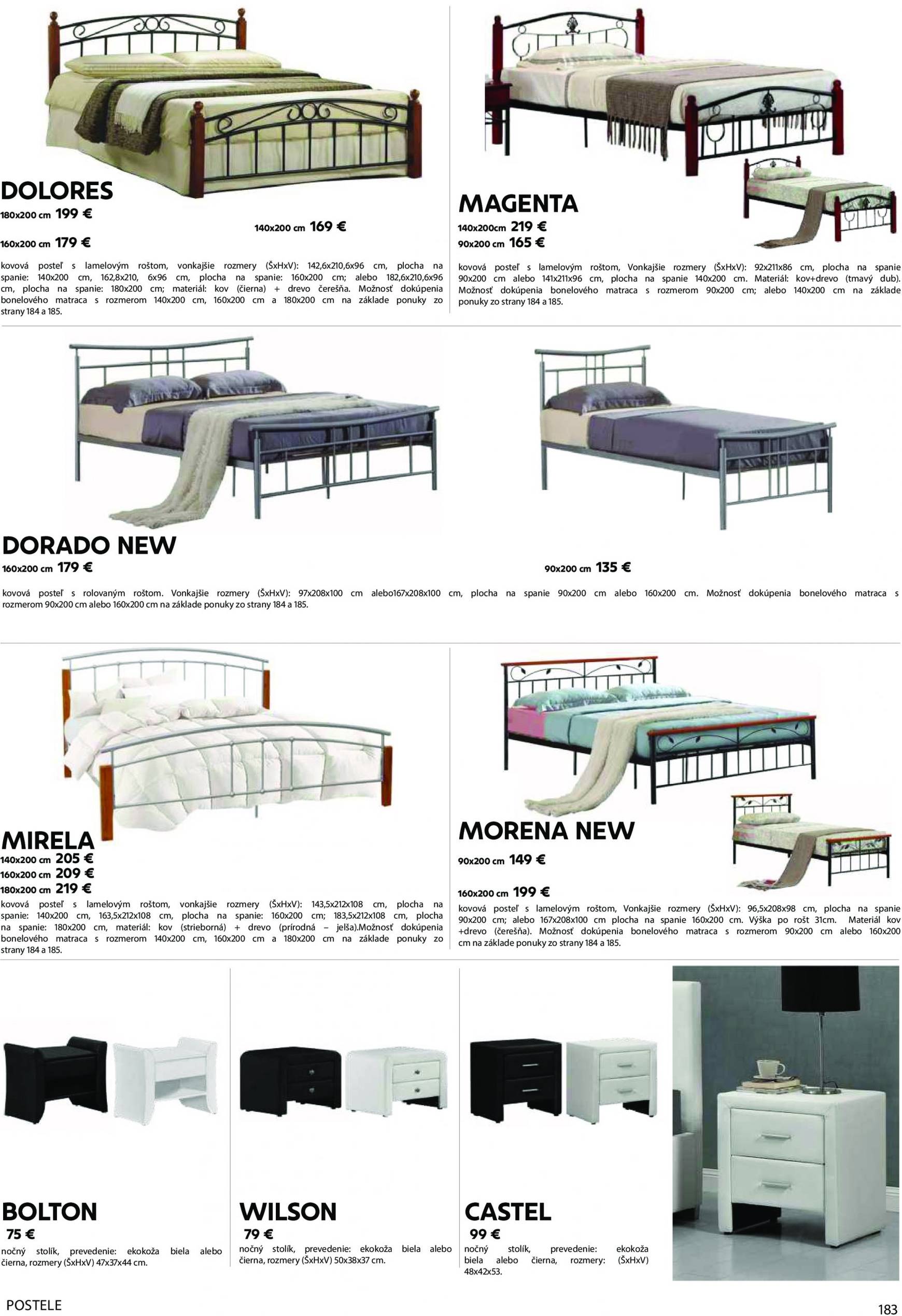 kondela - Kondela - Katalog nábytku a doplnkov leták platný od 01.04. - 31.12. - page: 183