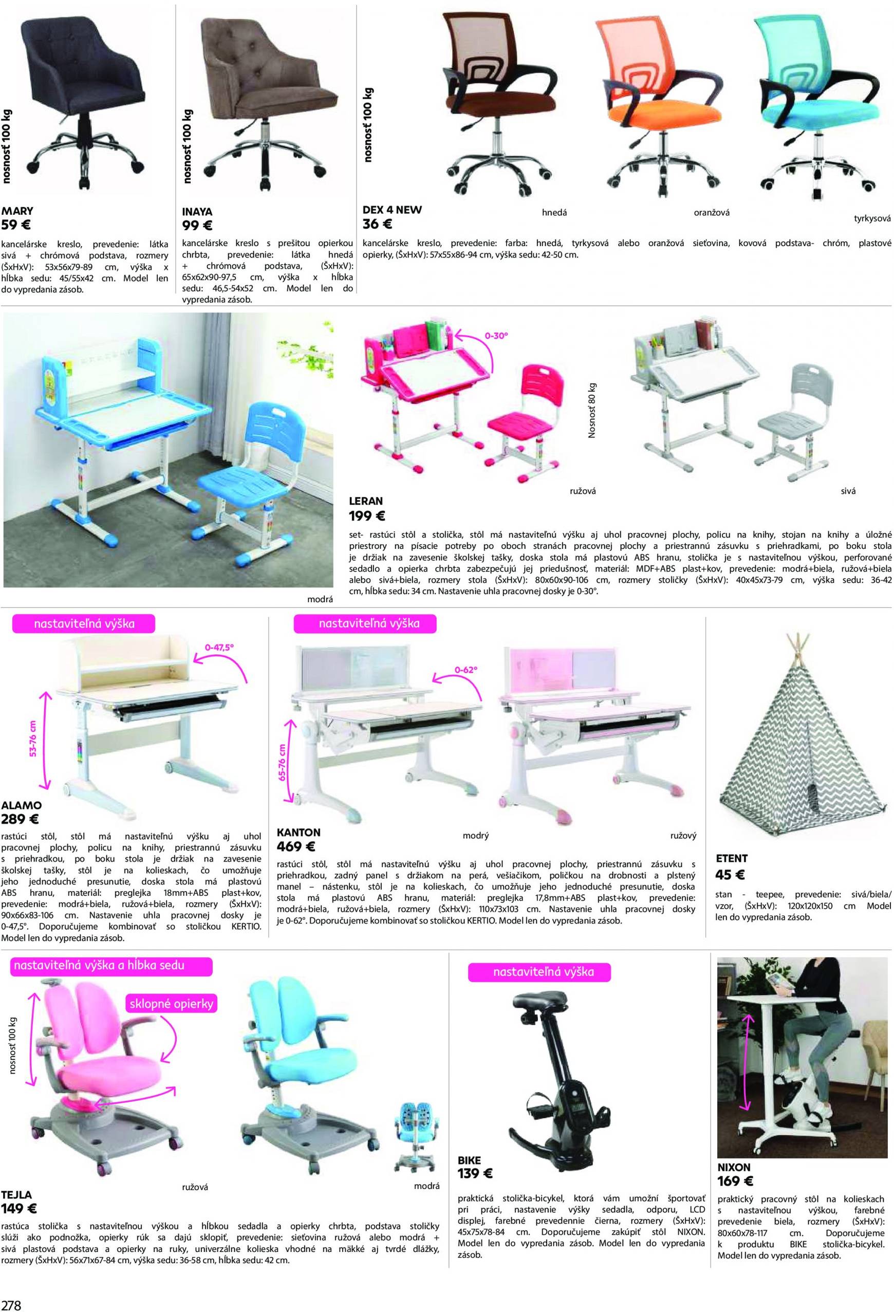 kondela - Kondela - Katalog nábytku a doplnkov leták platný od 01.04. - 31.12. - page: 278