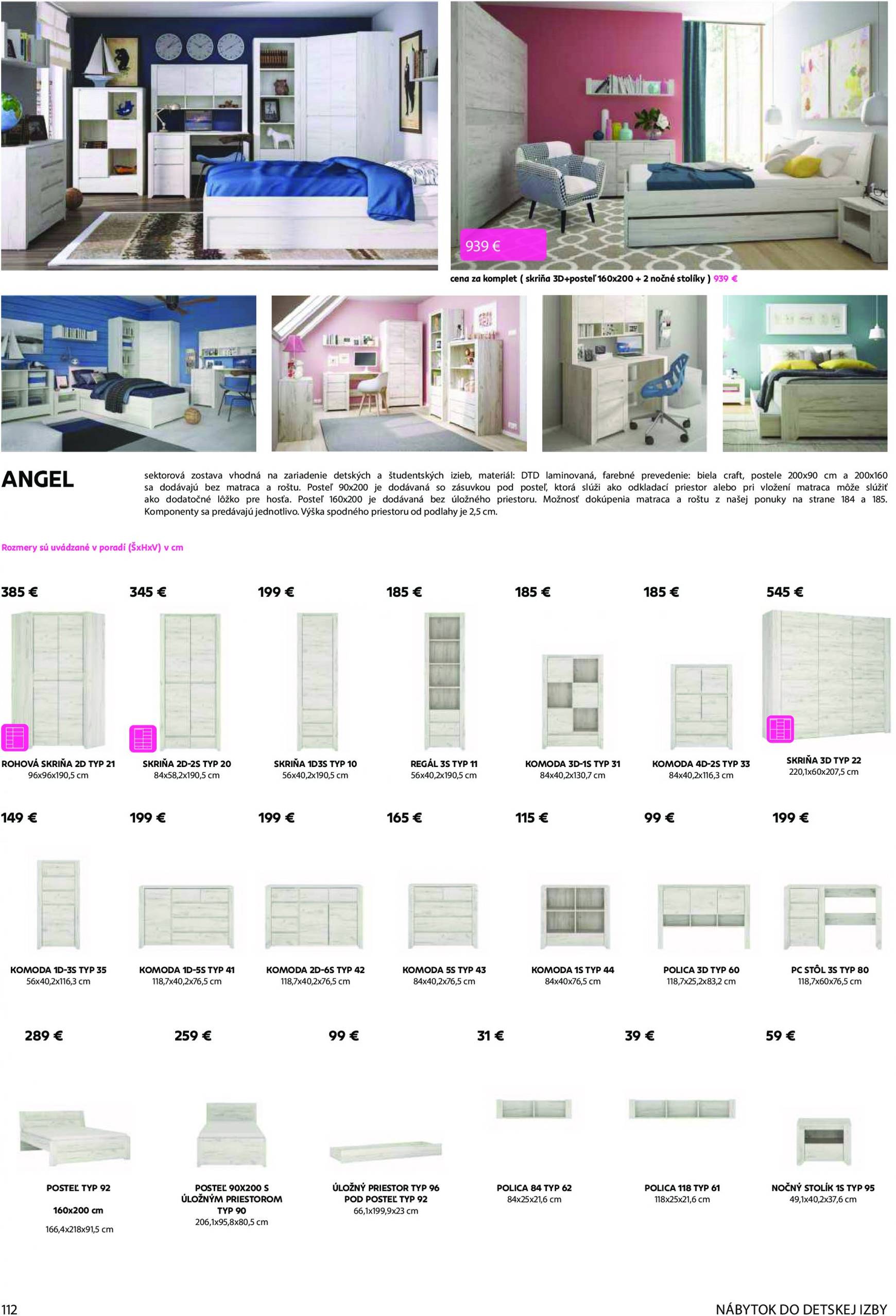 kondela - Kondela - Katalog nábytku a doplnkov leták platný od 01.04. - 31.12. - page: 112