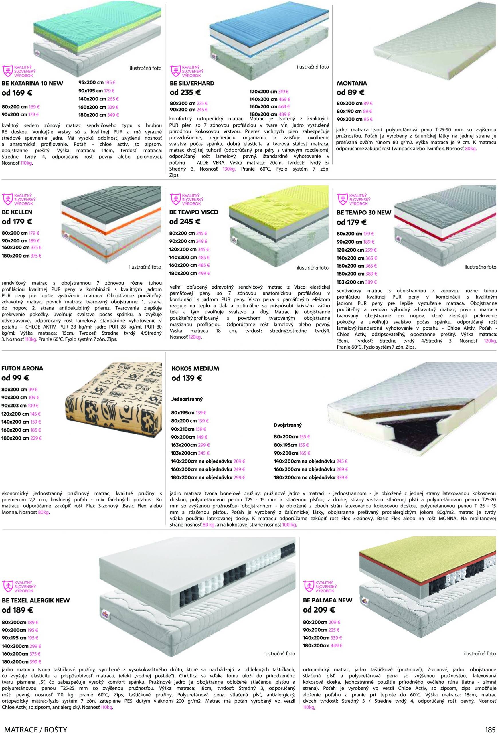 kondela - Kondela - Katalog nábytku a doplnkov leták platný od 01.04. - 31.12. - page: 185