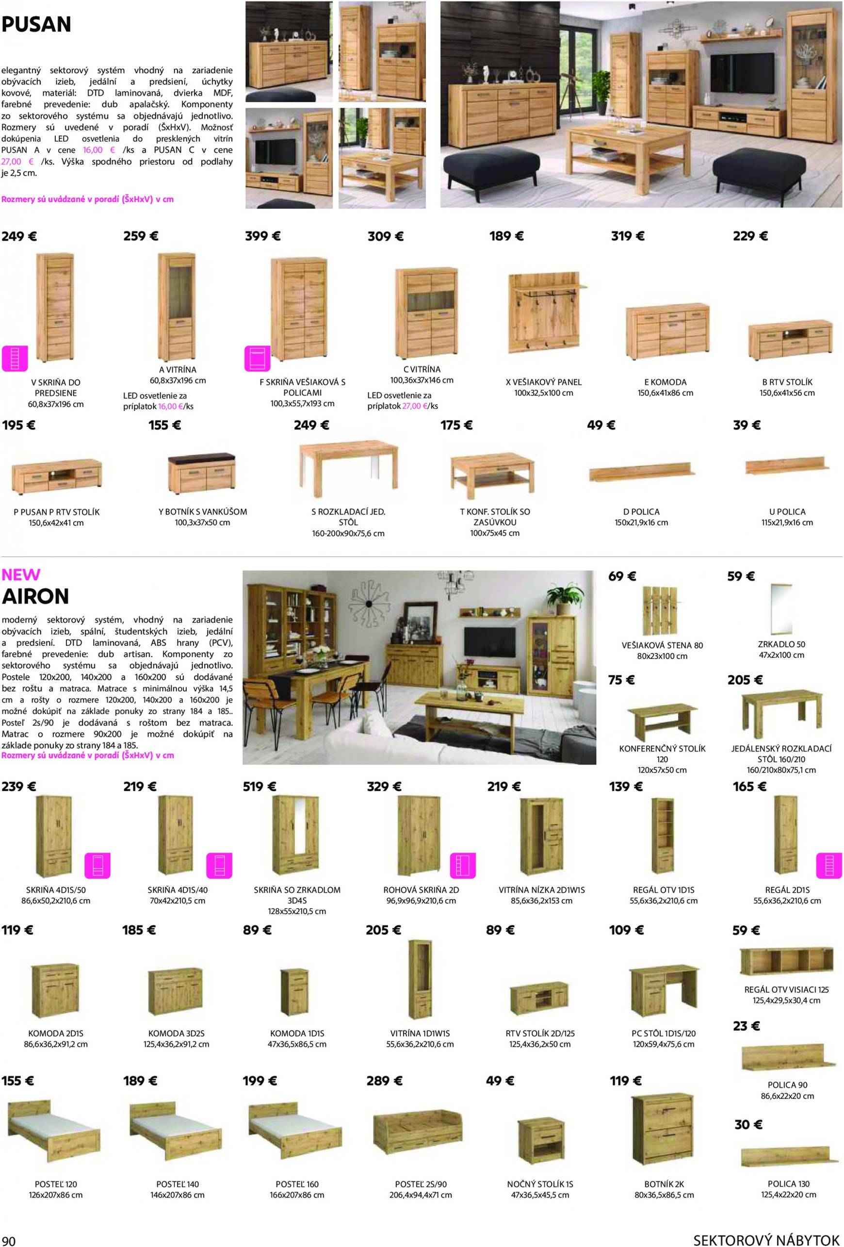 kondela - Kondela - Katalog nábytku a doplnkov leták platný od 01.04. - 31.12. - page: 90