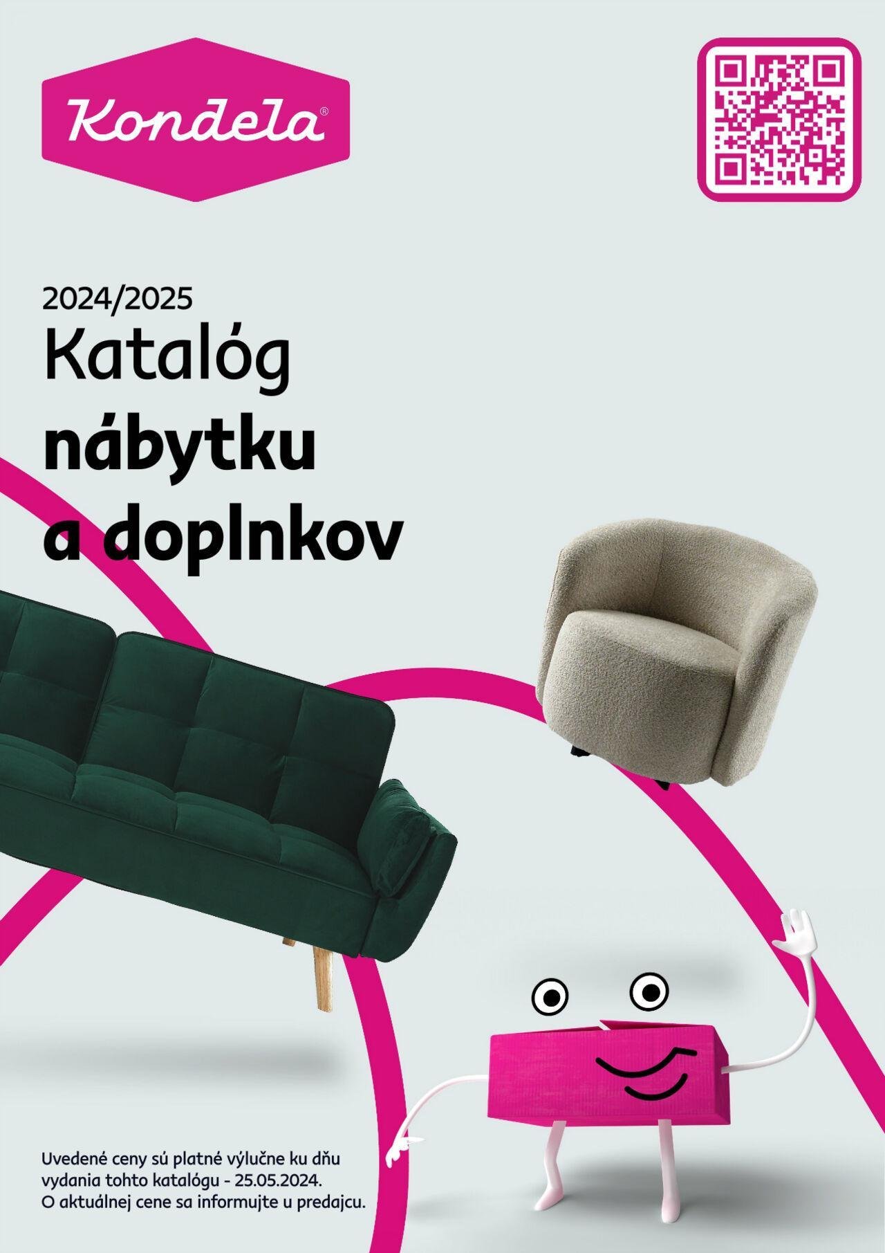 kondela - Kondela katalóg 2024/2025 od soboty 25.05.2024