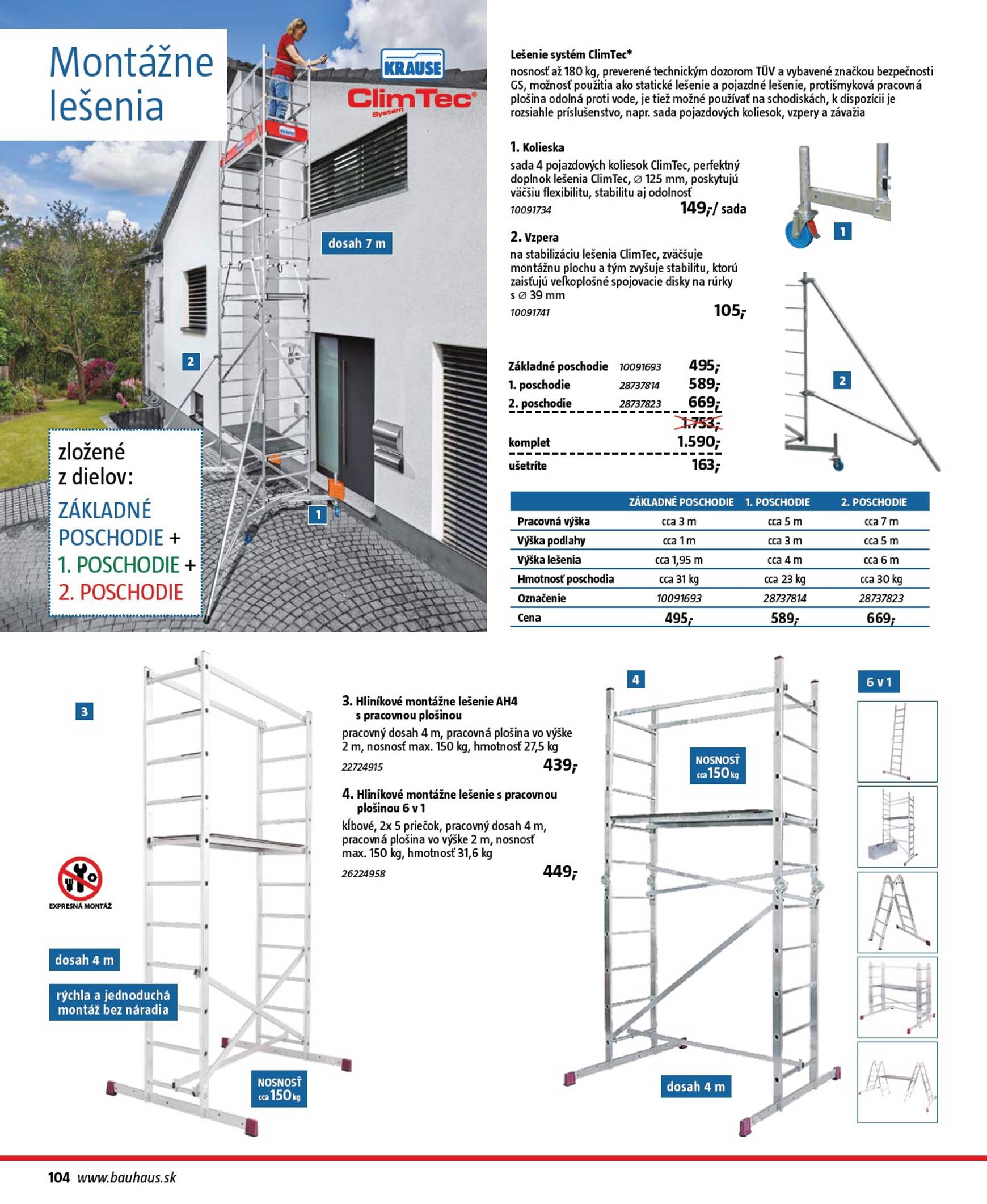 bauhaus - Bauhaus - Katalóg Naradie leták platný od 12.09. - 28.02. - page: 104