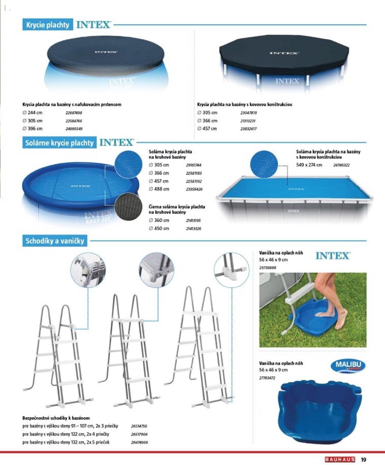 bauhaus - Bauhaus katalóg Bazény a vírivky 06.06.2024 - 30.09.2024 - page: 19
