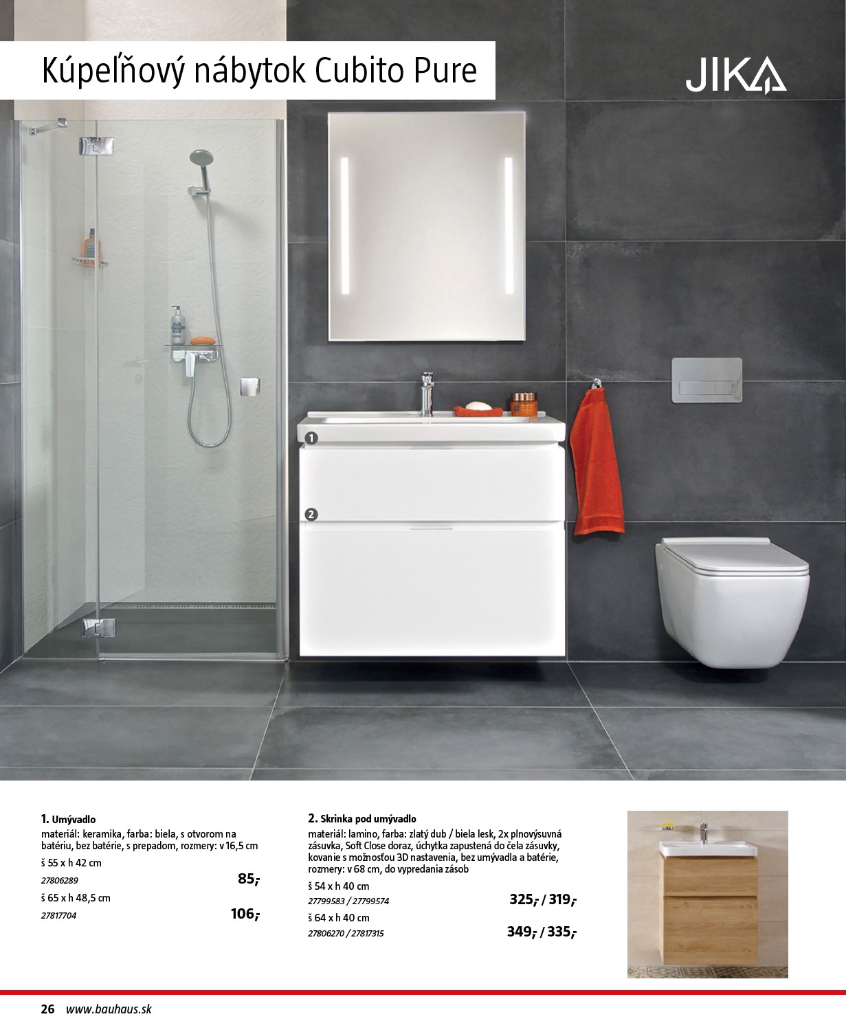 bauhaus - Leták Bauhaus - Katalóg Sanita platný od 30.10. do 30.03. - page: 26