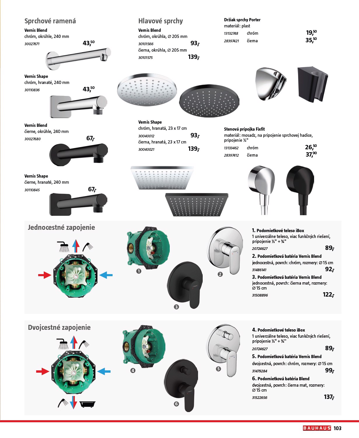 bauhaus - Leták Bauhaus - Katalóg Sanita platný od 30.10. do 30.03. - page: 103