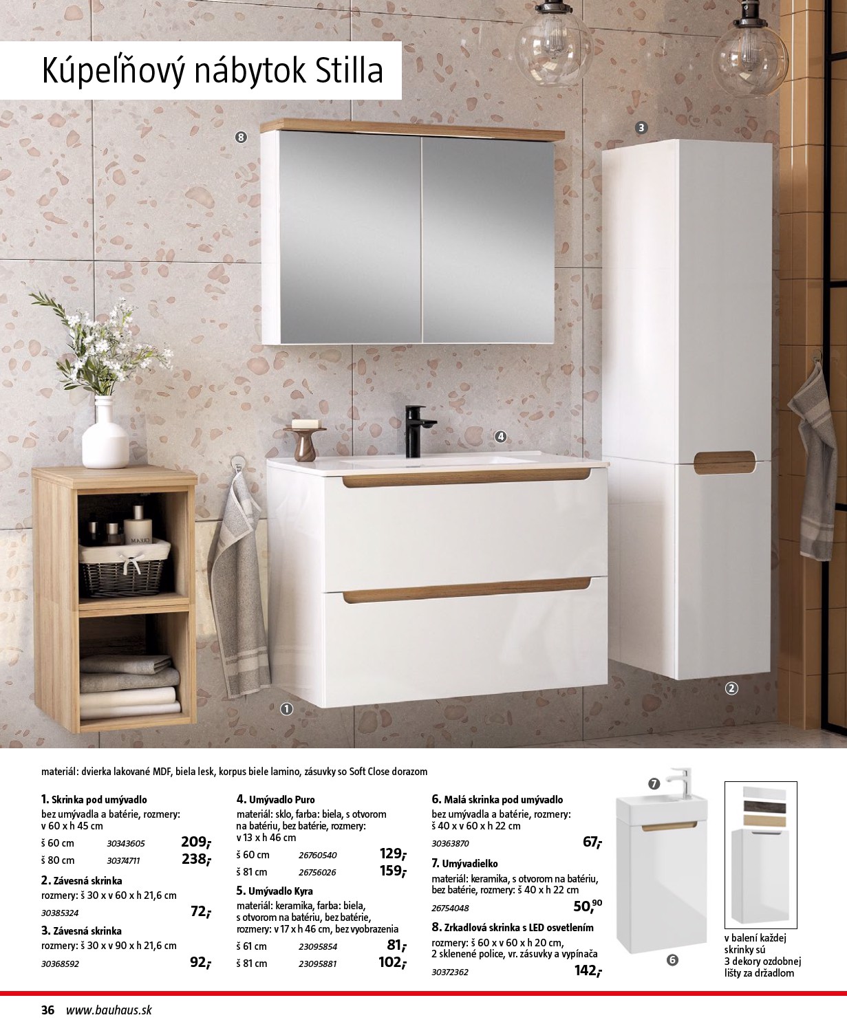 bauhaus - Leták Bauhaus - Katalóg Sanita platný od 30.10. do 30.03. - page: 36