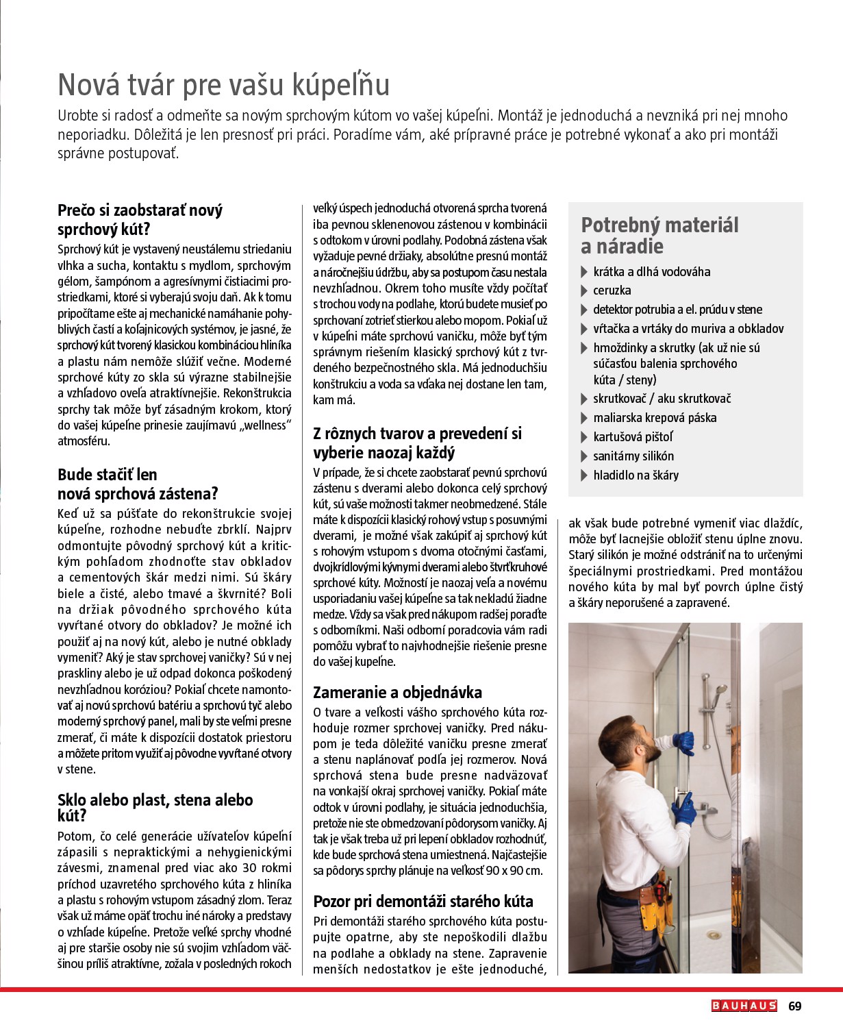 bauhaus - Leták Bauhaus - Katalóg Sanita platný od 30.10. do 30.03. - page: 69
