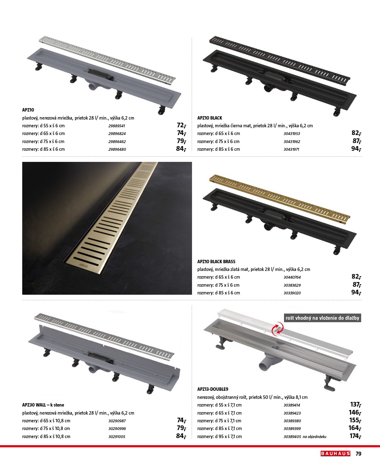 bauhaus - Leták Bauhaus - Katalóg Sanita platný od 30.10. do 30.03. - page: 79