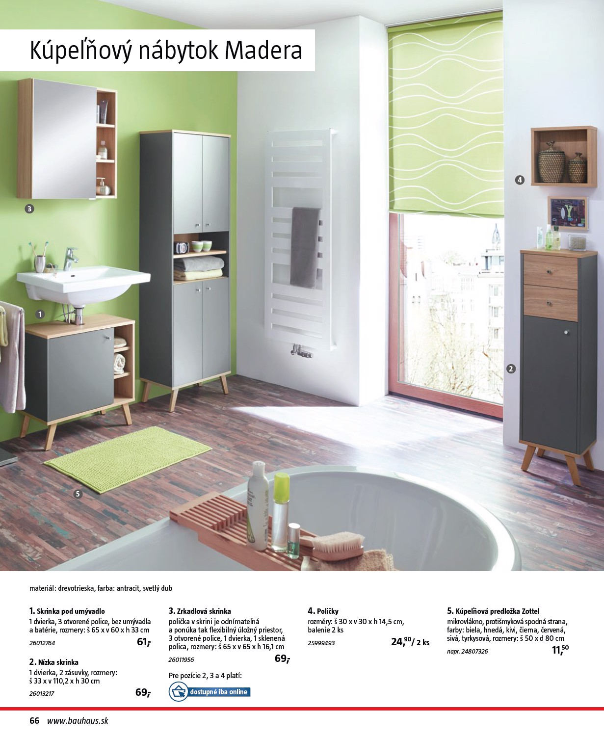 bauhaus - Leták Bauhaus - Katalóg Sanita platný od 30.10. do 30.03. - page: 66