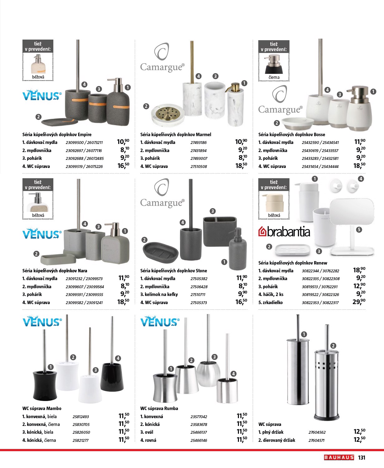 bauhaus - Leták Bauhaus - Katalóg Sanita platný od 30.10. do 30.03. - page: 131