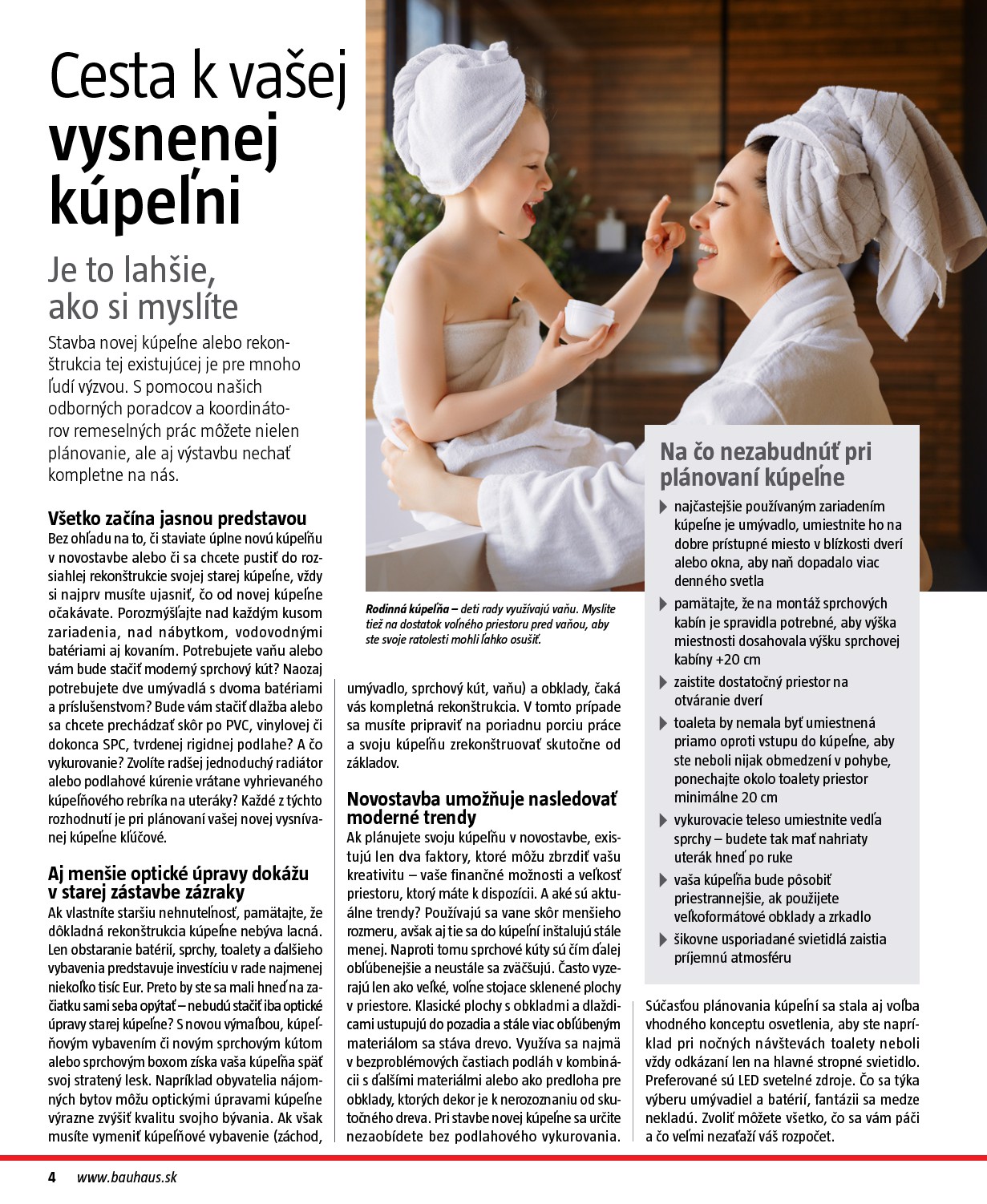 bauhaus - Leták Bauhaus - Katalóg Sanita platný od 30.10. do 30.03. - page: 4