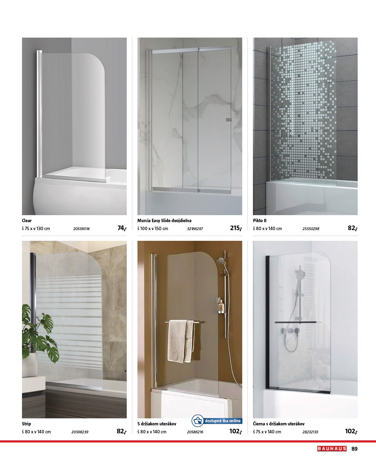 bauhaus - Leták Bauhaus - Katalóg Sanita platný od 30.10. do 30.03. - page: 89