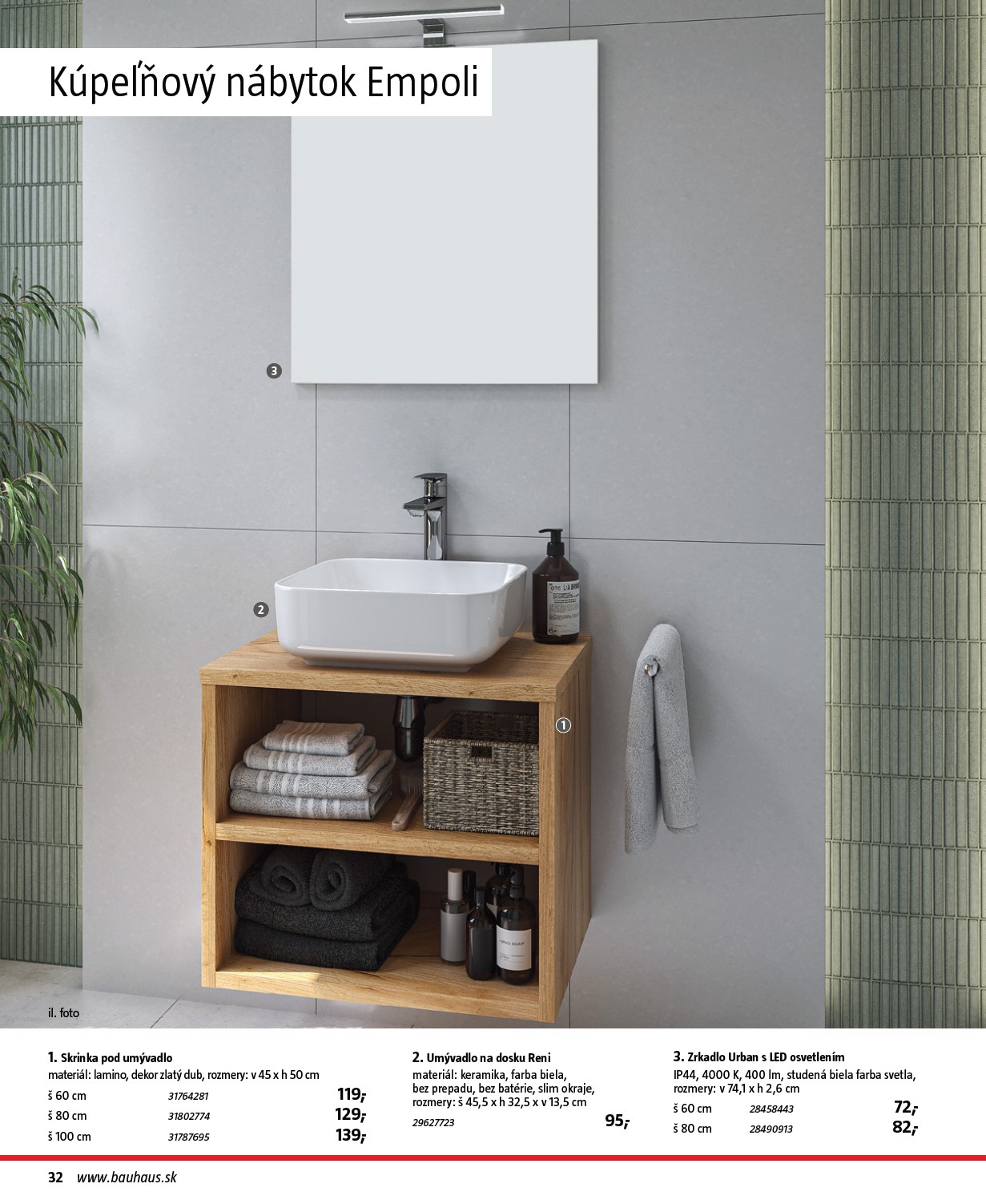 bauhaus - Leták Bauhaus - Katalóg Sanita platný od 30.10. do 30.03. - page: 32
