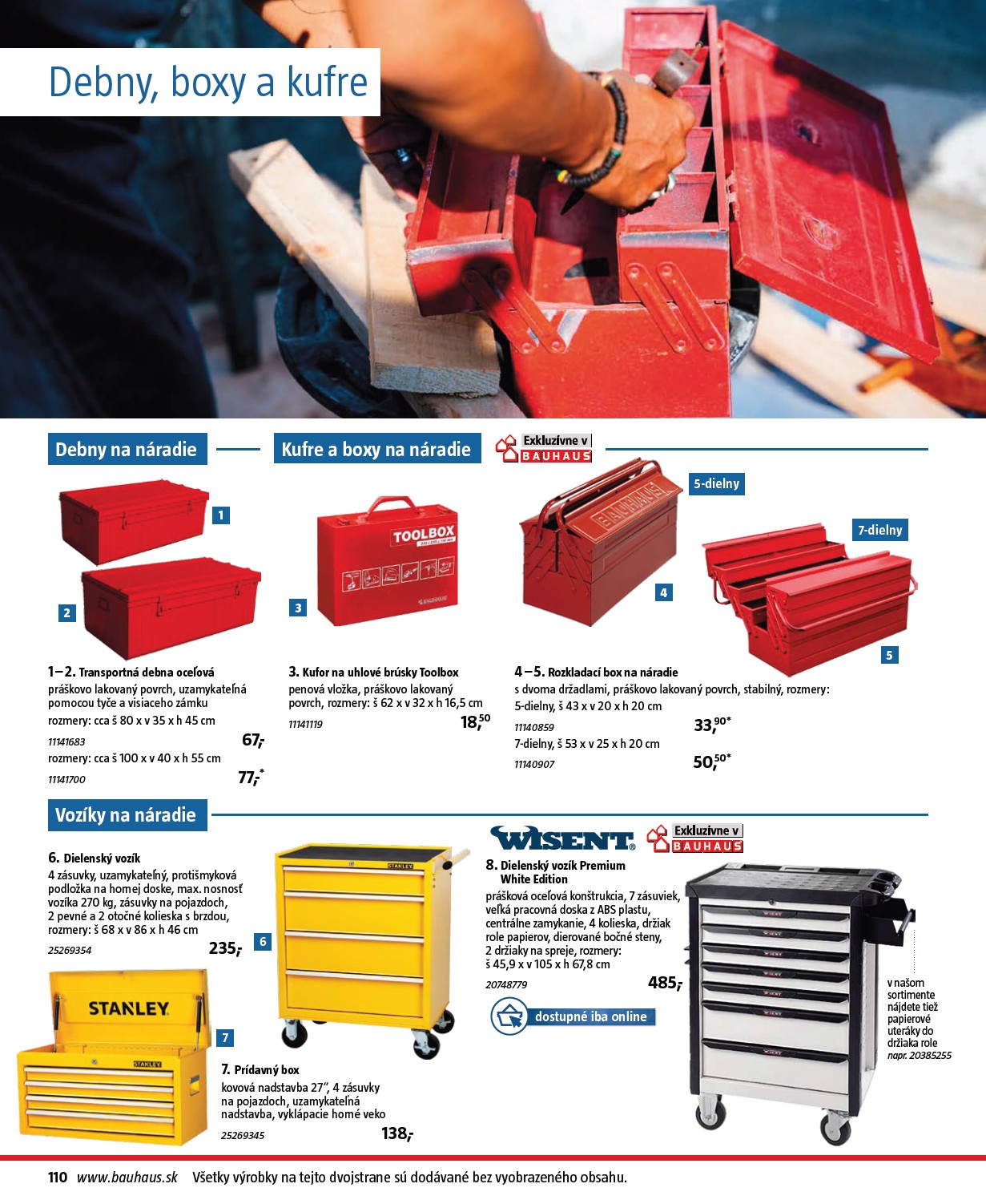 bauhaus - Leták Bauhaus - Katalóg Naradie platný od 20.11. do 31.12. - page: 110