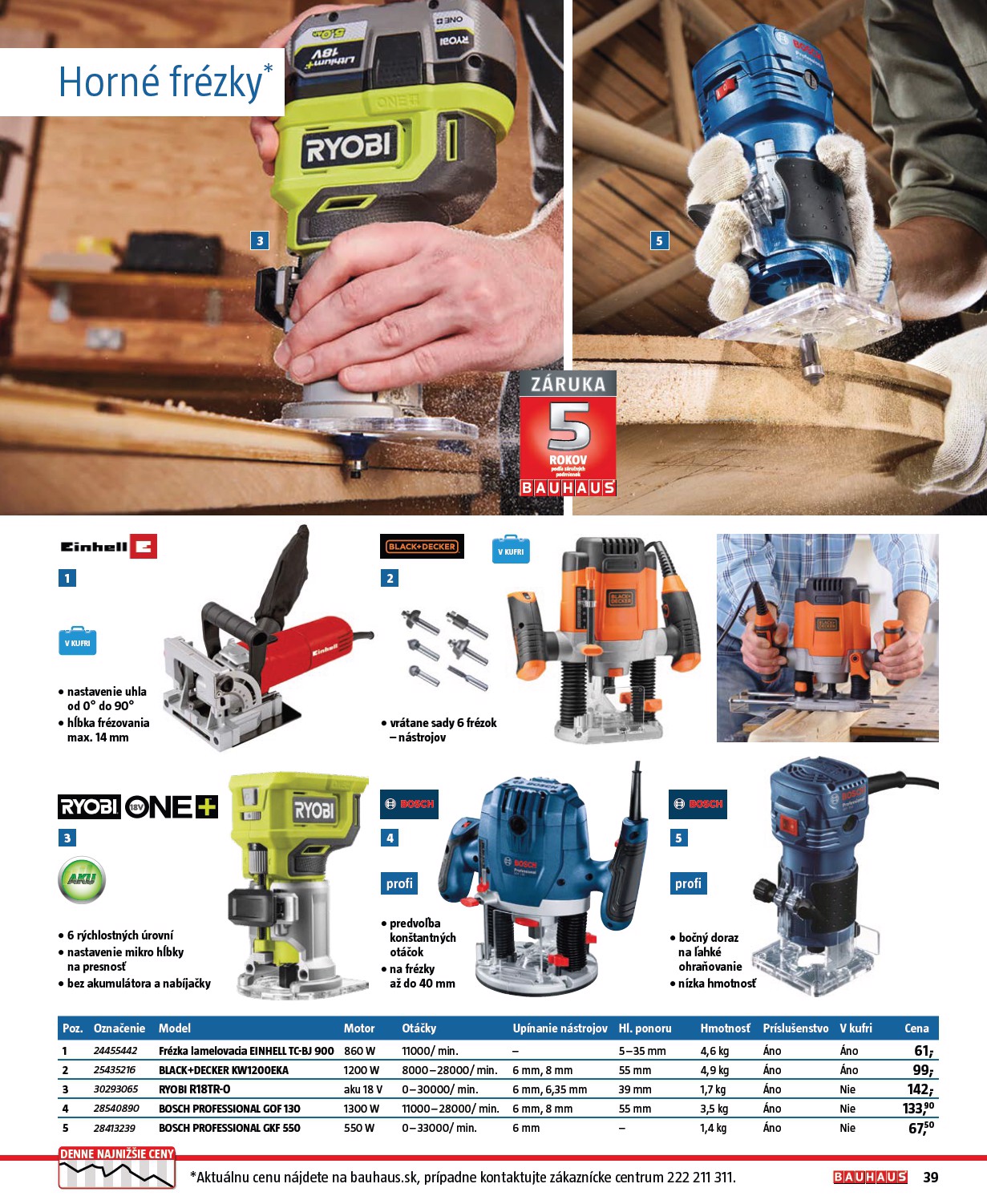 bauhaus - Leták Bauhaus - Katalóg Naradie platný od 20.11. do 31.12. - page: 39