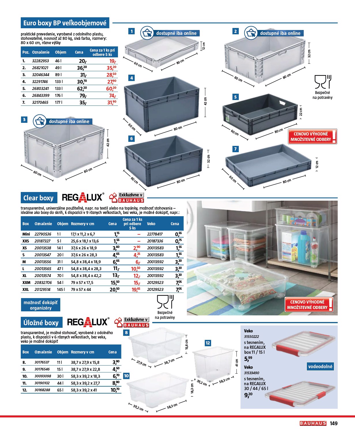 bauhaus - Leták Bauhaus - Katalóg Naradie platný od 20.11. do 31.12. - page: 149