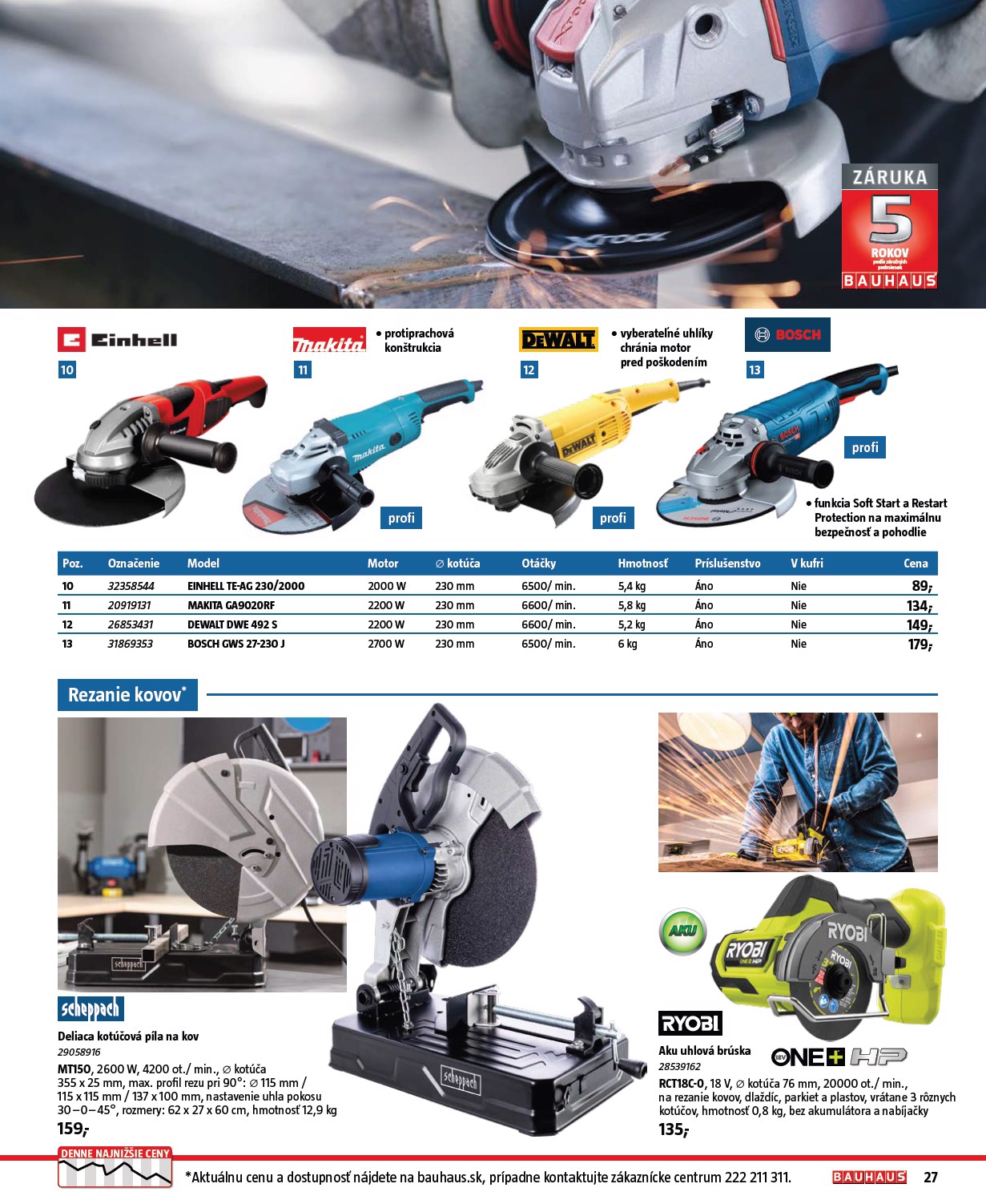 bauhaus - Leták Bauhaus - Katalóg Naradie platný od 20.11. do 31.12. - page: 27