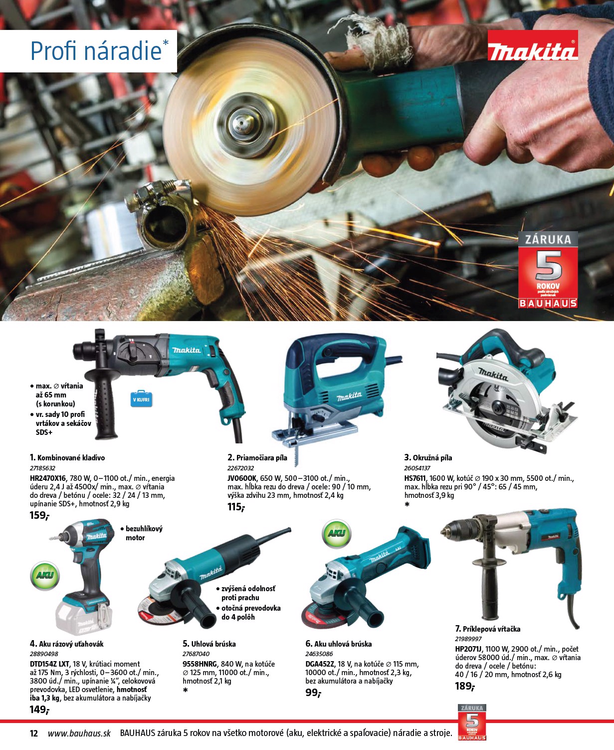 bauhaus - Leták Bauhaus - Katalóg Naradie platný od 20.11. do 31.12. - page: 12