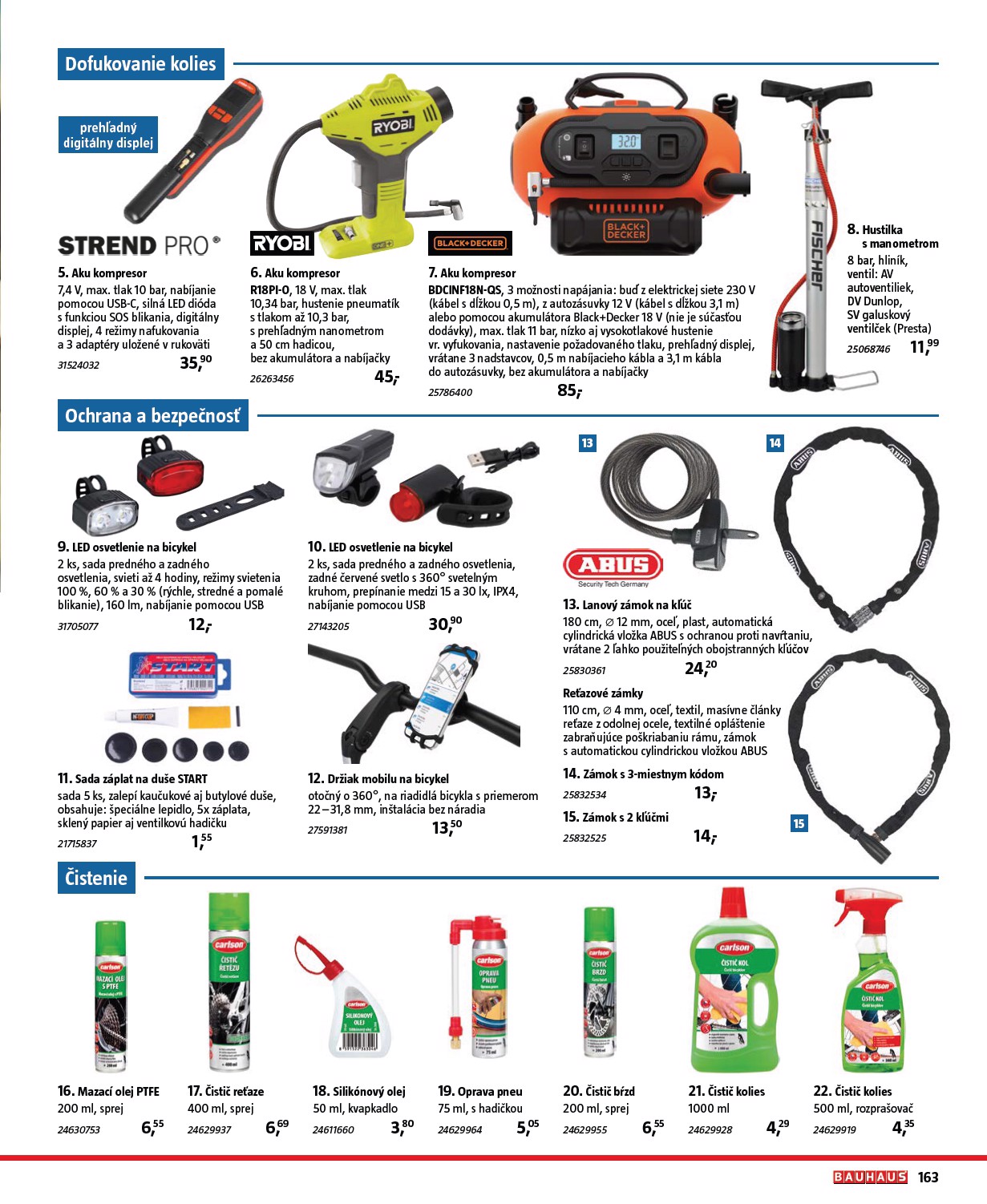 bauhaus - Leták Bauhaus - Katalóg Naradie platný od 20.11. do 31.12. - page: 163