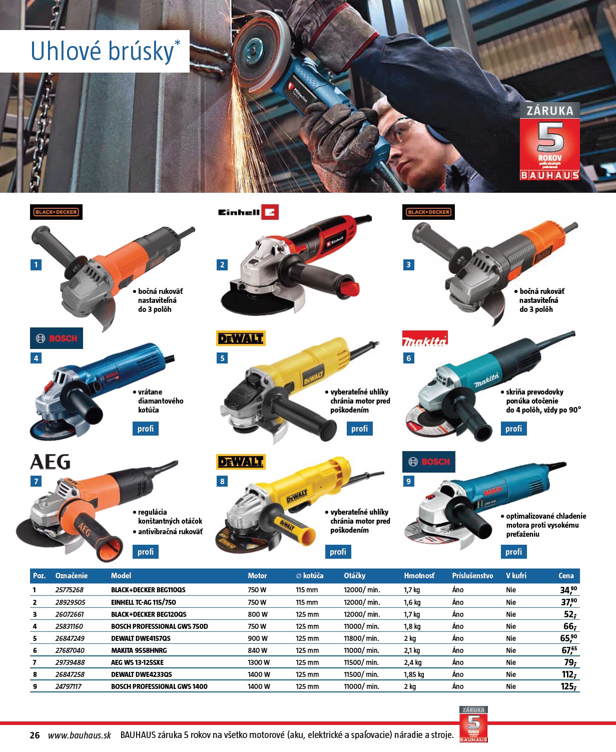 bauhaus - Leták Bauhaus - Katalóg Naradie platný od 20.11. do 31.12. - page: 26