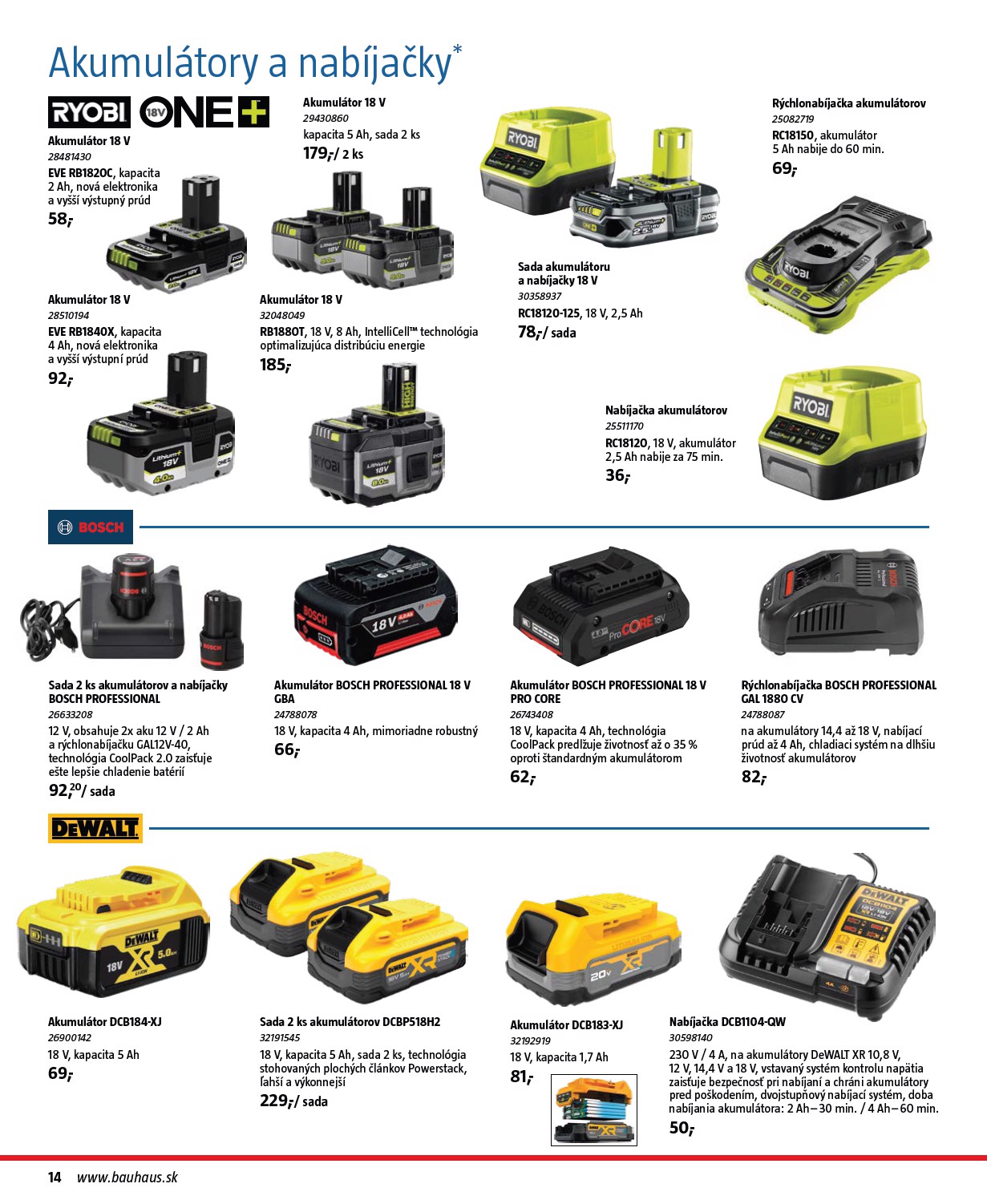 bauhaus - Leták Bauhaus - Katalóg Naradie platný od 20.11. do 31.12. - page: 14