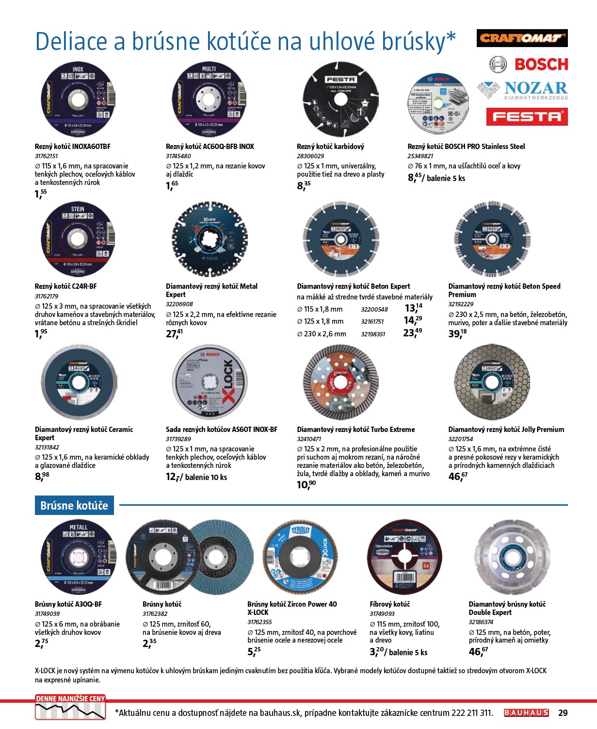 bauhaus - Leták Bauhaus - Katalóg Naradie platný od 20.11. do 31.12. - page: 29