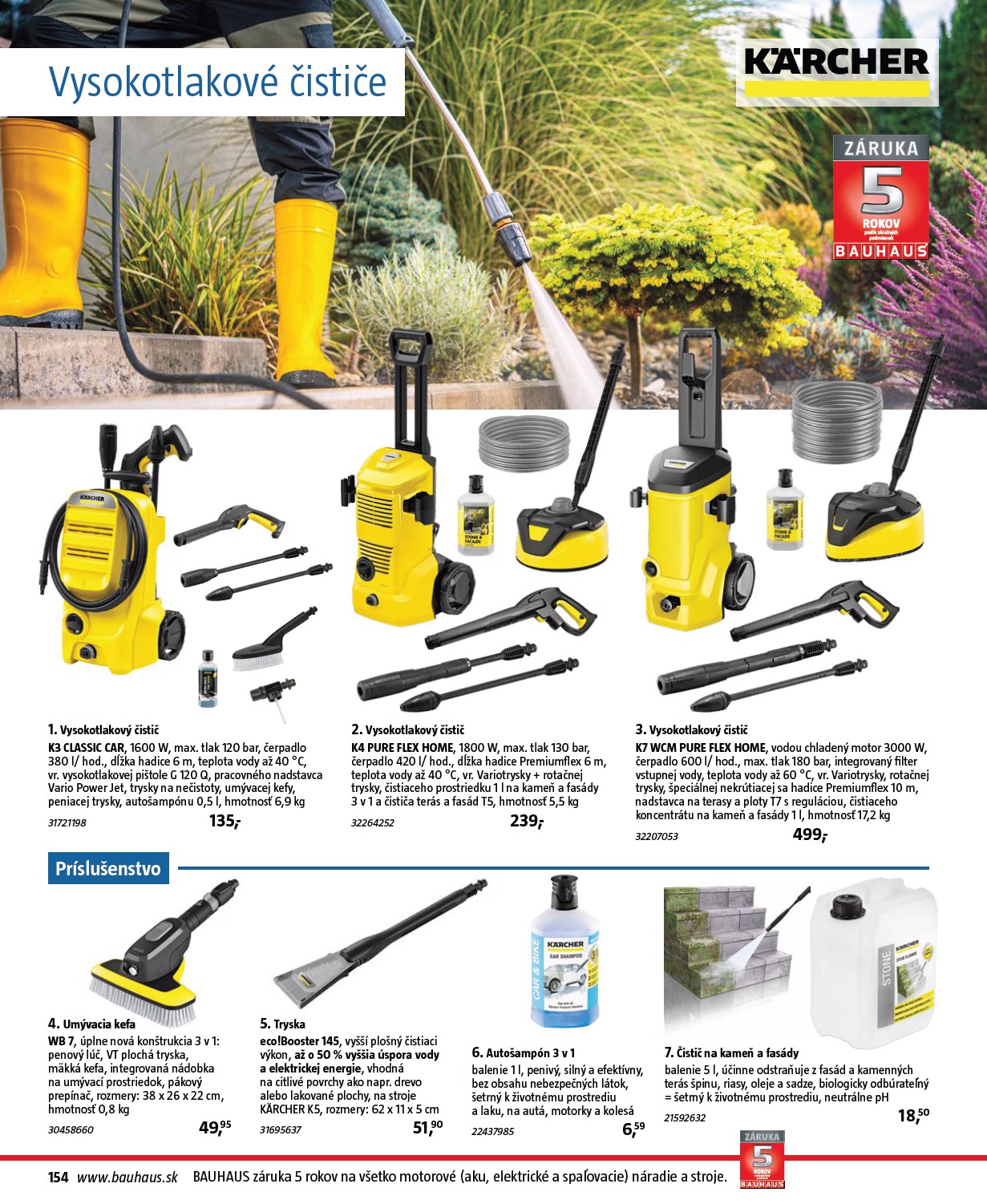 bauhaus - Leták Bauhaus - Katalóg Naradie platný od 20.11. do 31.12. - page: 154