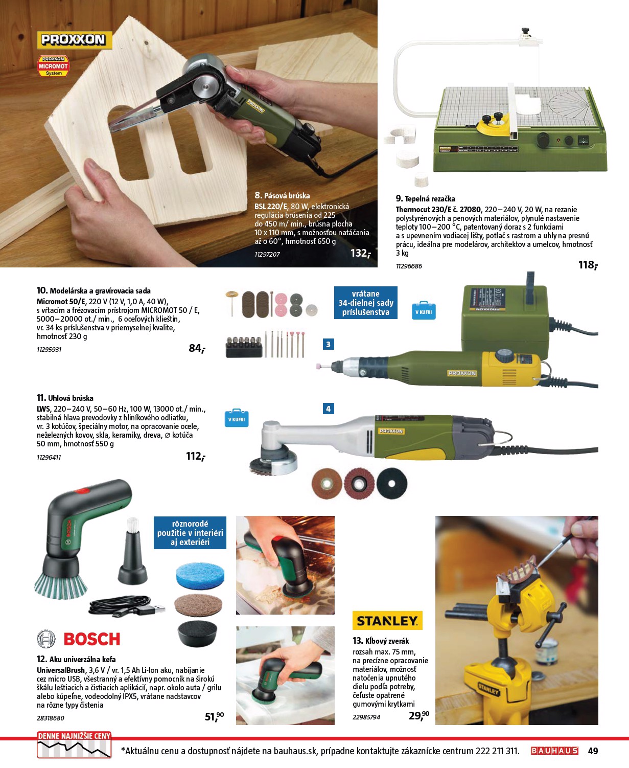 bauhaus - Leták Bauhaus - Katalóg Naradie platný od 20.11. do 31.12. - page: 49