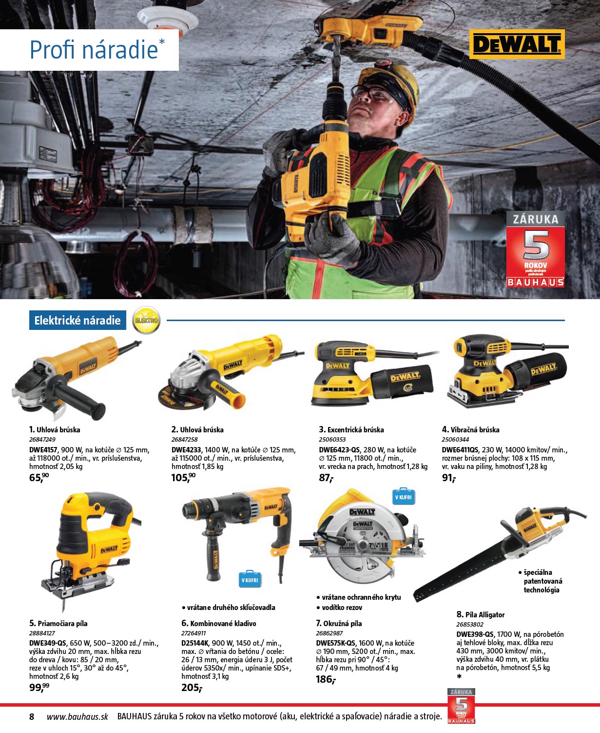 bauhaus - Leták Bauhaus - Katalóg Naradie platný od 20.11. do 31.12. - page: 8