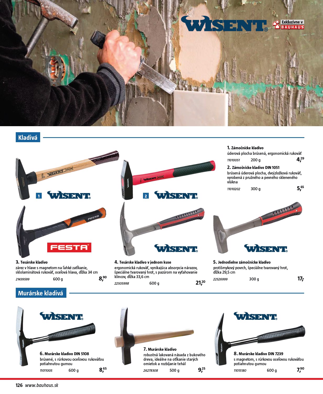 bauhaus - Leták Bauhaus - Katalóg Naradie platný od 20.11. do 31.12. - page: 126