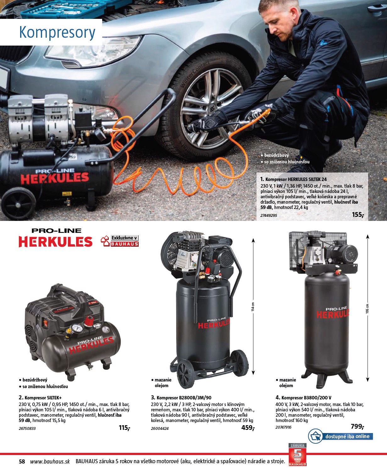 bauhaus - Leták Bauhaus - Katalóg Naradie platný od 20.11. do 31.12. - page: 58