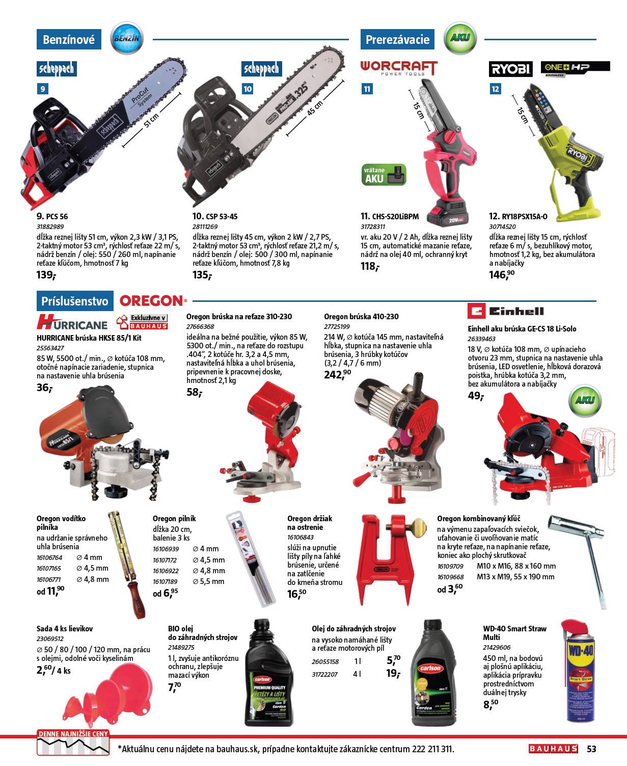 bauhaus - Leták Bauhaus - Katalóg Naradie platný od 20.11. do 31.12. - page: 53