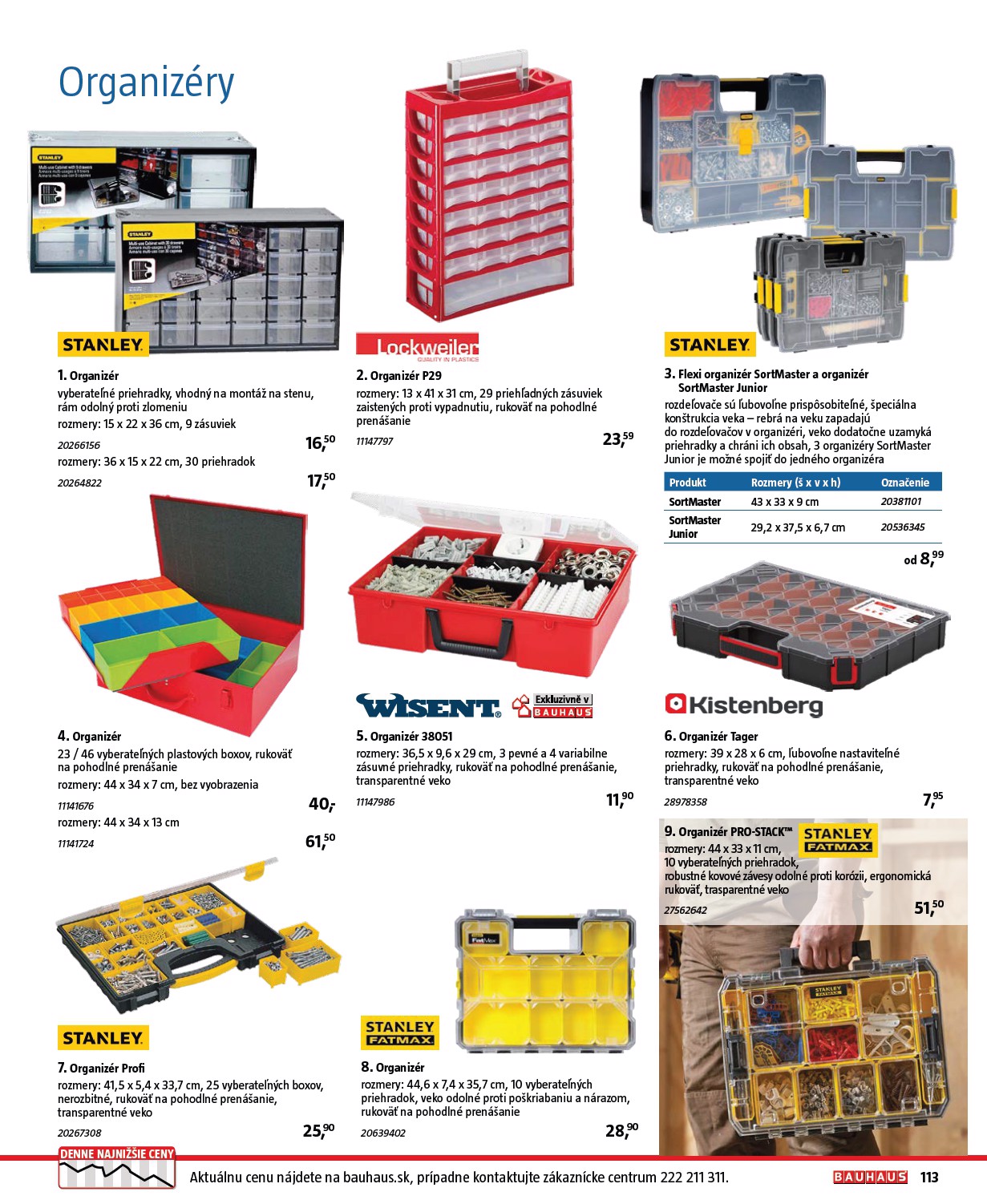 bauhaus - Leták Bauhaus - Katalóg Naradie platný od 20.11. do 31.12. - page: 113
