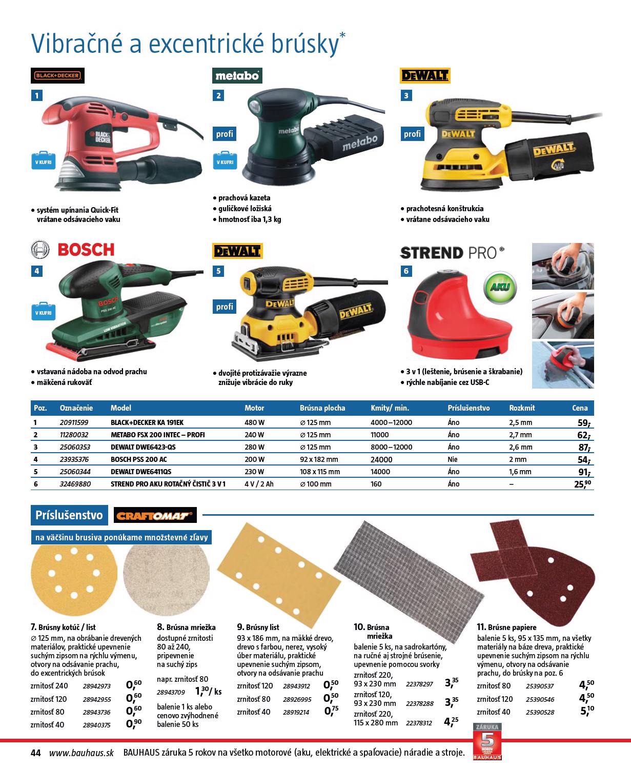 bauhaus - Leták Bauhaus - Katalóg Naradie platný od 20.11. do 31.12. - page: 44