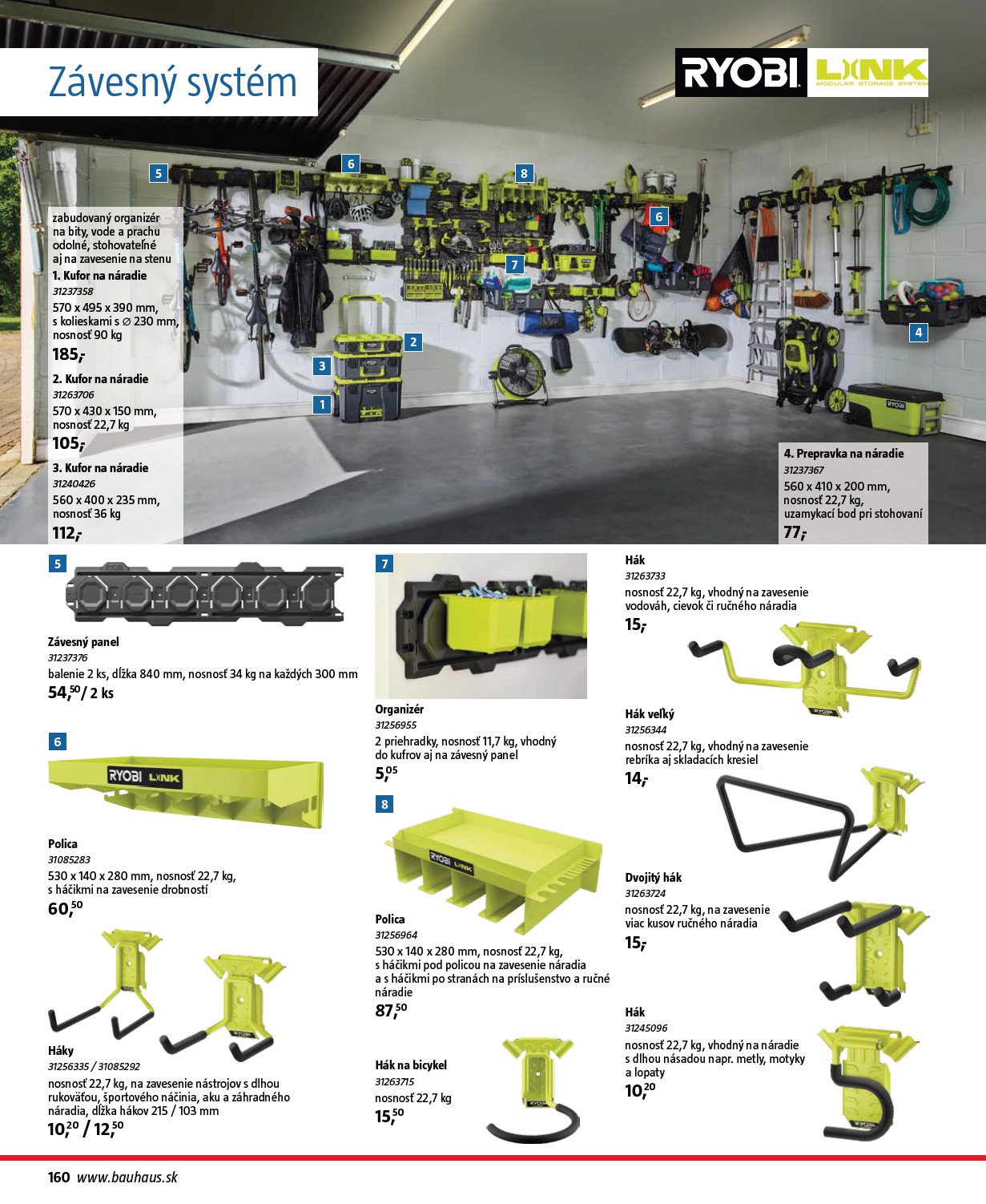 bauhaus - Leták Bauhaus - Katalóg Naradie platný od 20.11. do 31.12. - page: 160