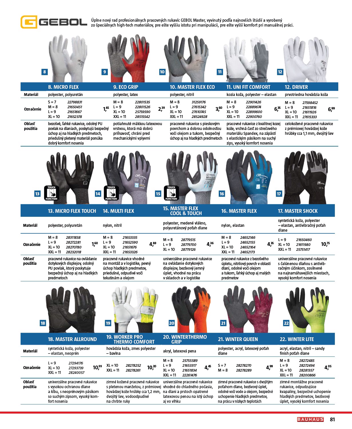 bauhaus - Leták Bauhaus - Katalóg Naradie platný od 20.11. do 31.12. - page: 81