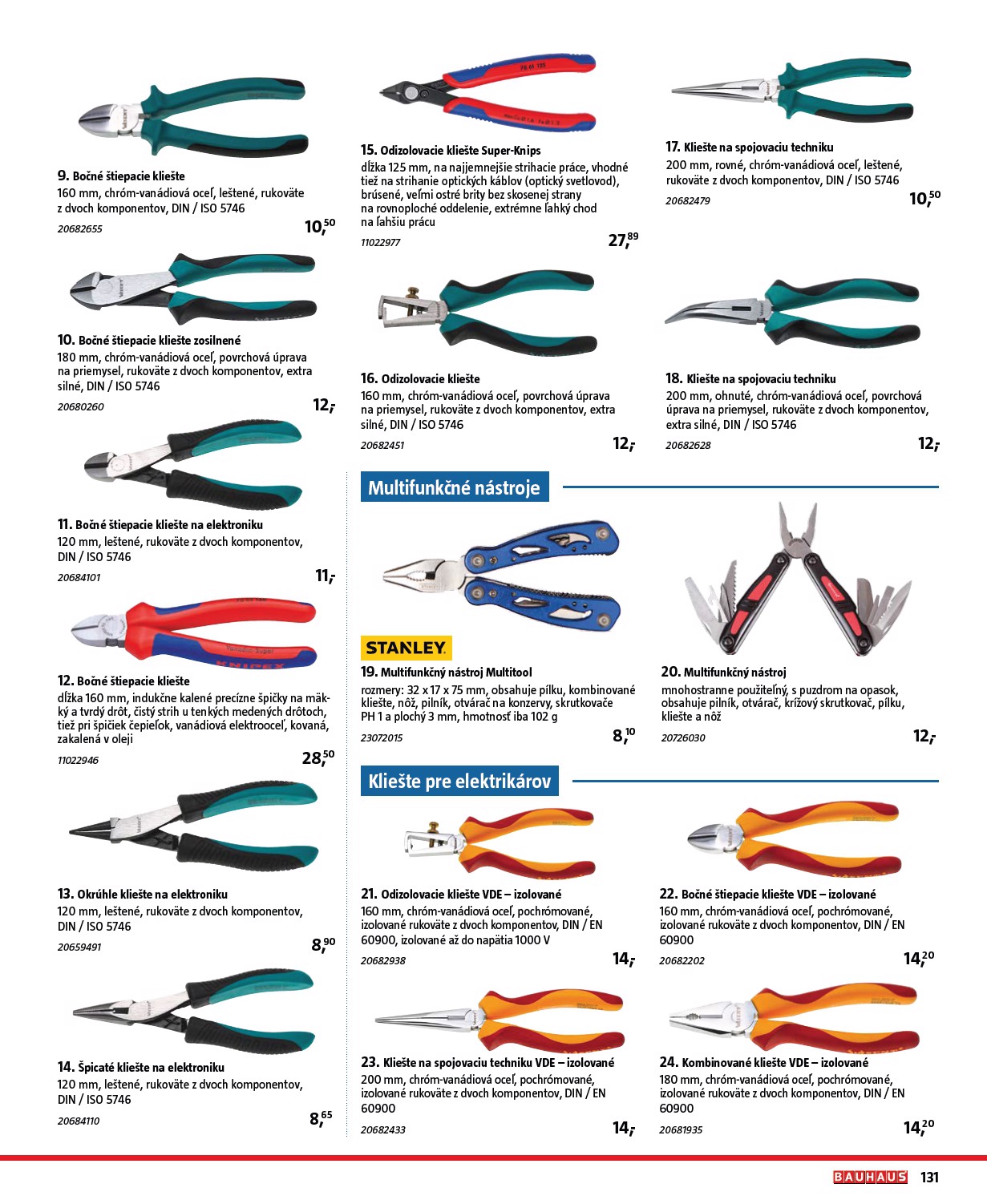 bauhaus - Leták Bauhaus - Katalóg Naradie platný od 20.11. do 31.12. - page: 131