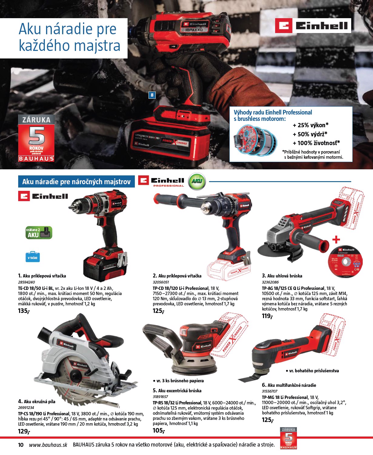 bauhaus - Leták Bauhaus - Katalóg Naradie platný od 20.11. do 31.12. - page: 10