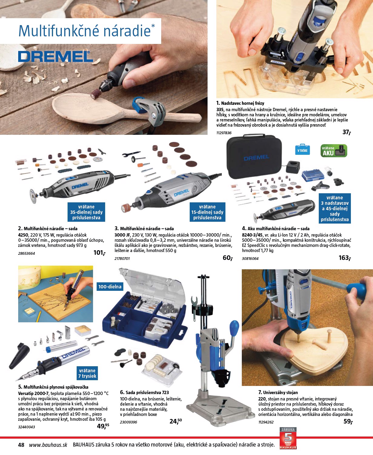 bauhaus - Leták Bauhaus - Katalóg Naradie platný od 20.11. do 31.12. - page: 48